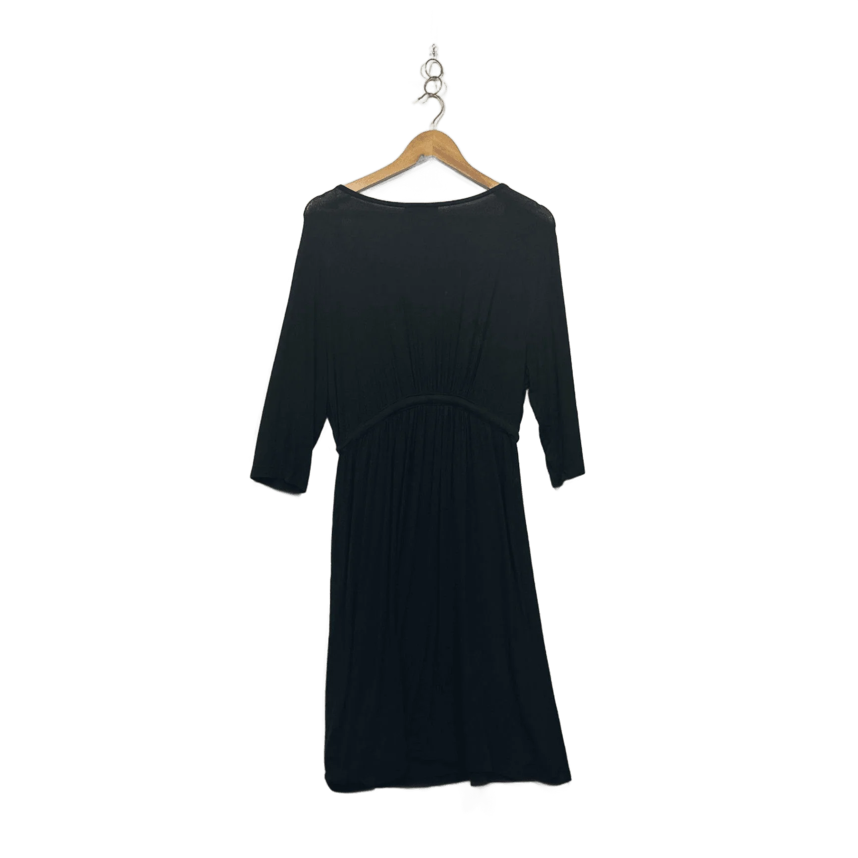 Intrigue Womens Black Long Sleeve Shift Dress Size XL - Image 2