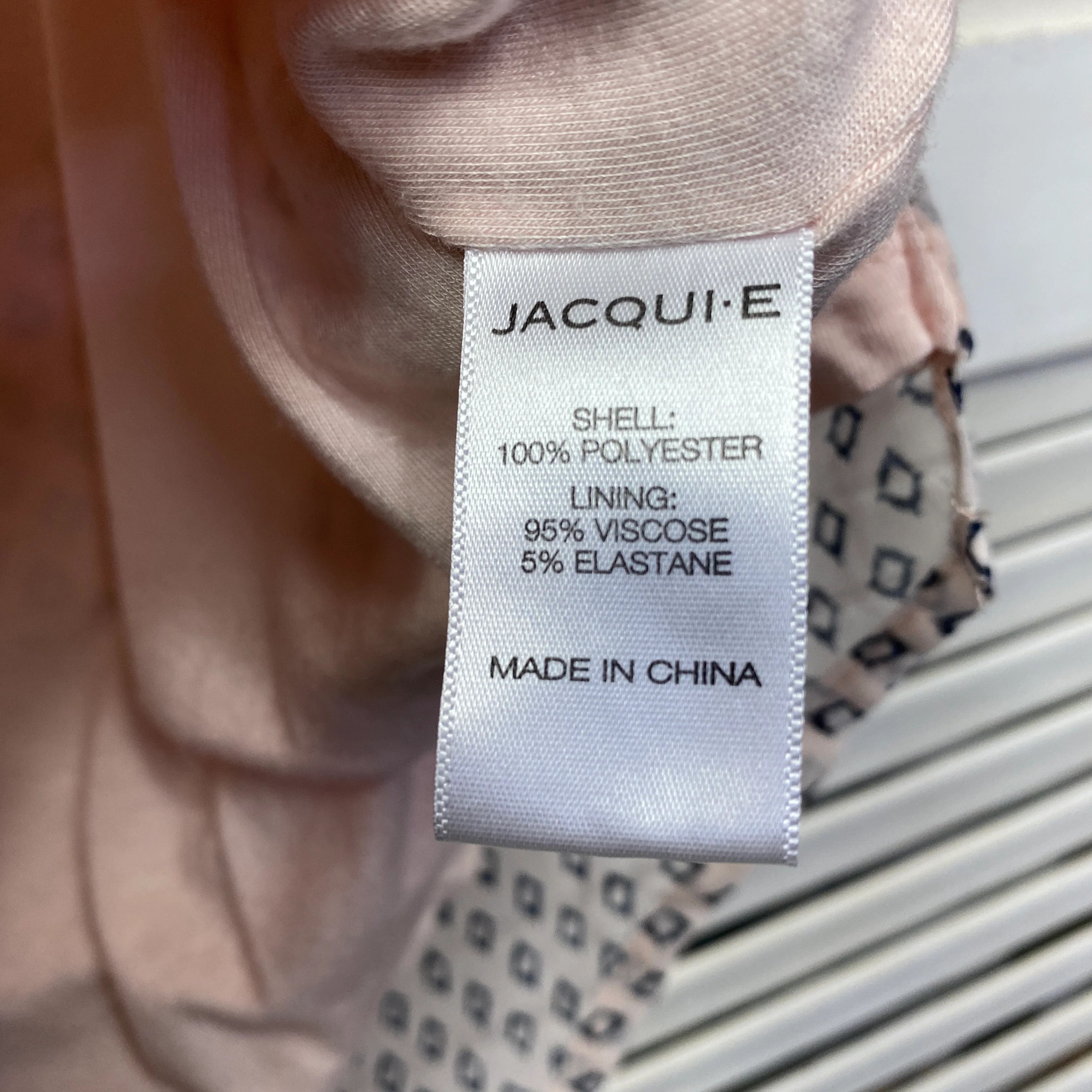 Jacqui E Top Size Large 14 Sleeveless Office - Image 5