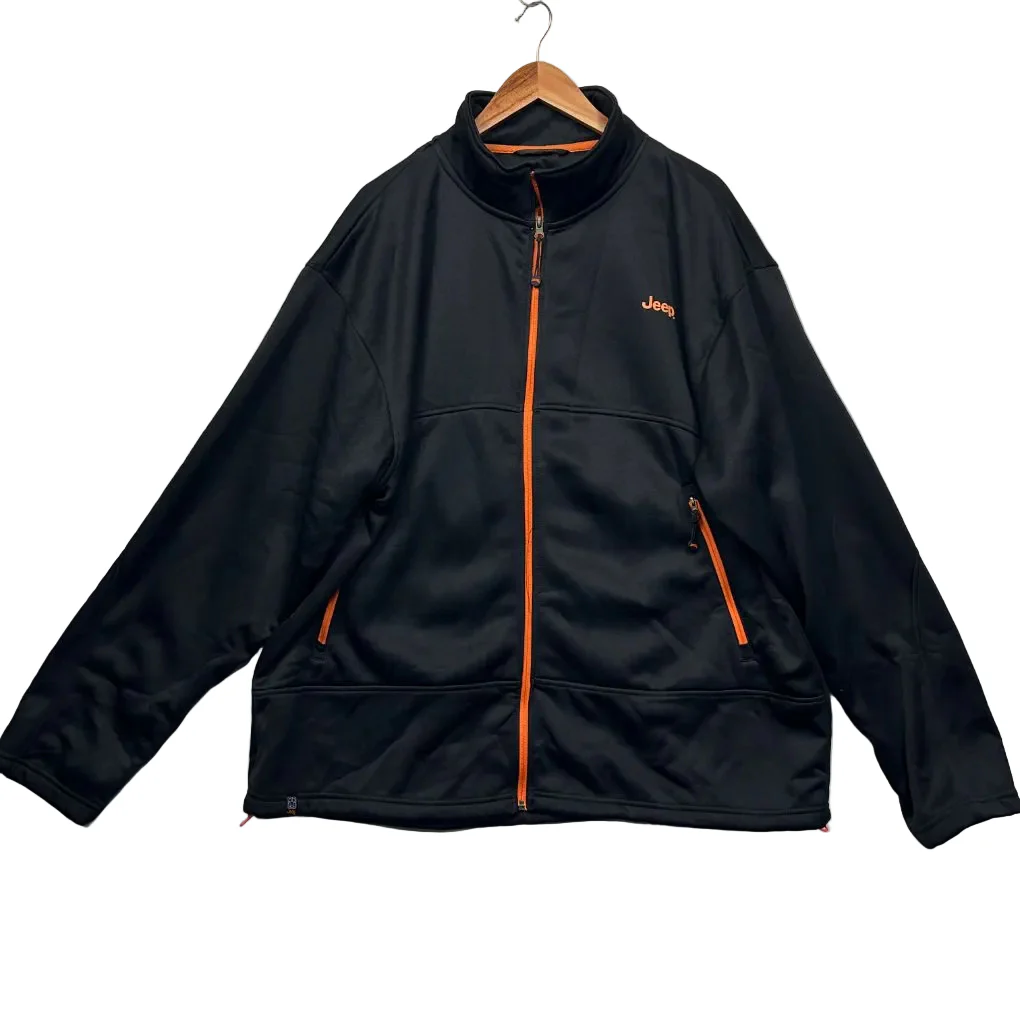 Jeep Black Fleece Jacket - Mens 3XL