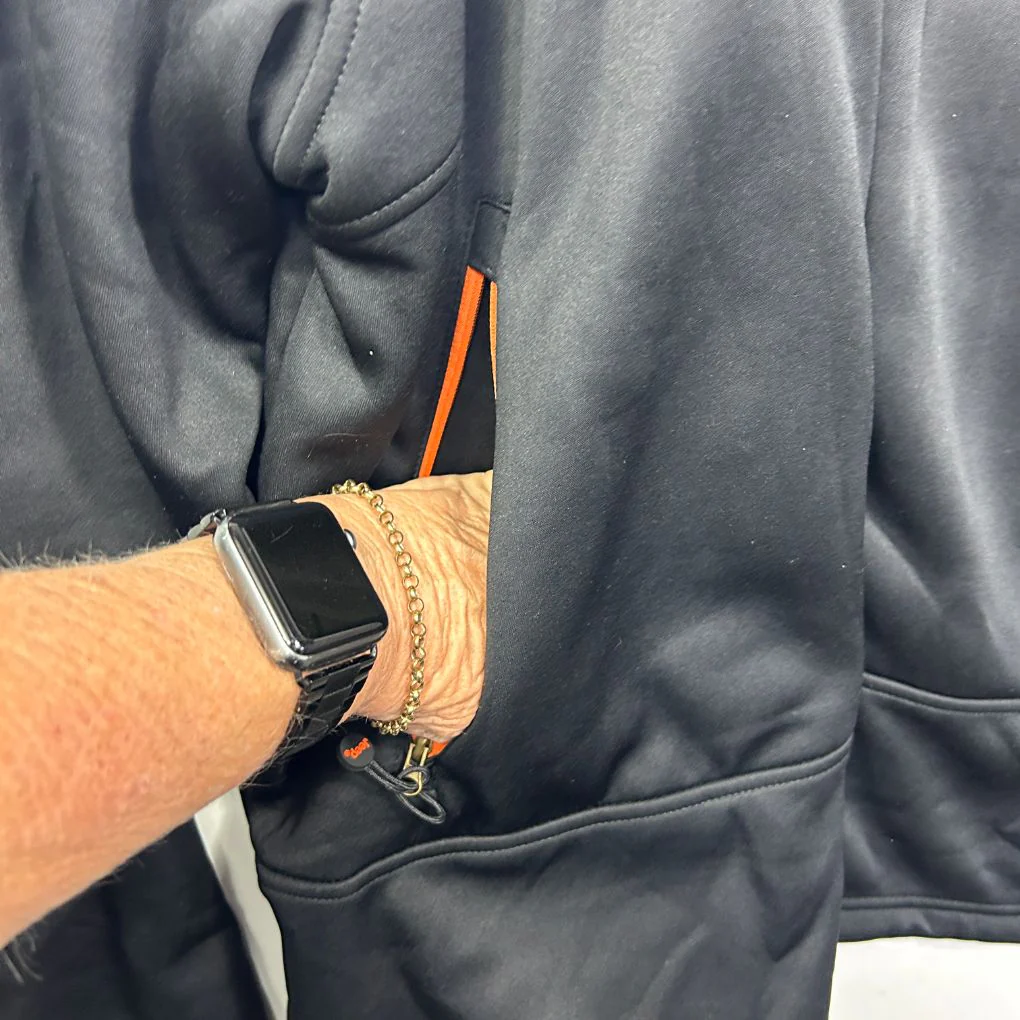 Jeep Black Fleece Jacket - Mens 3XL - Image 3