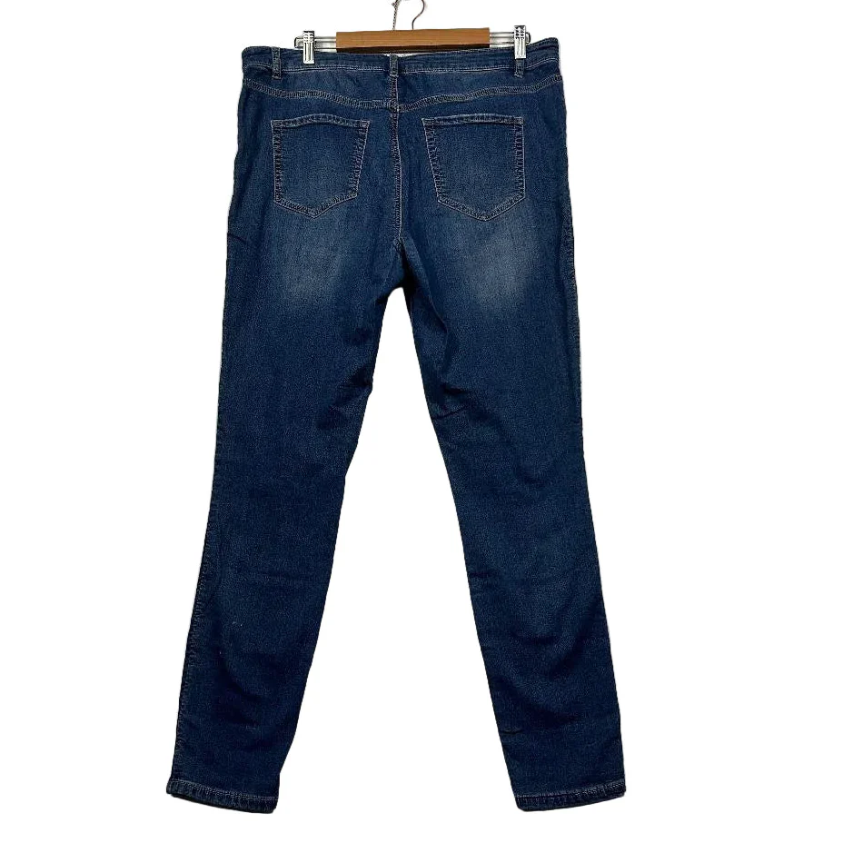 Just Jeans Amaze Kit Skinny Extra High Rise Blue Jeans - Size 16 - Image 4