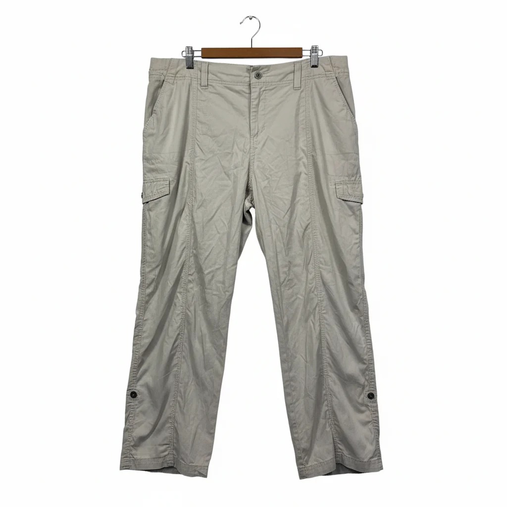 Katies Beige Cargo Pants - Size 16