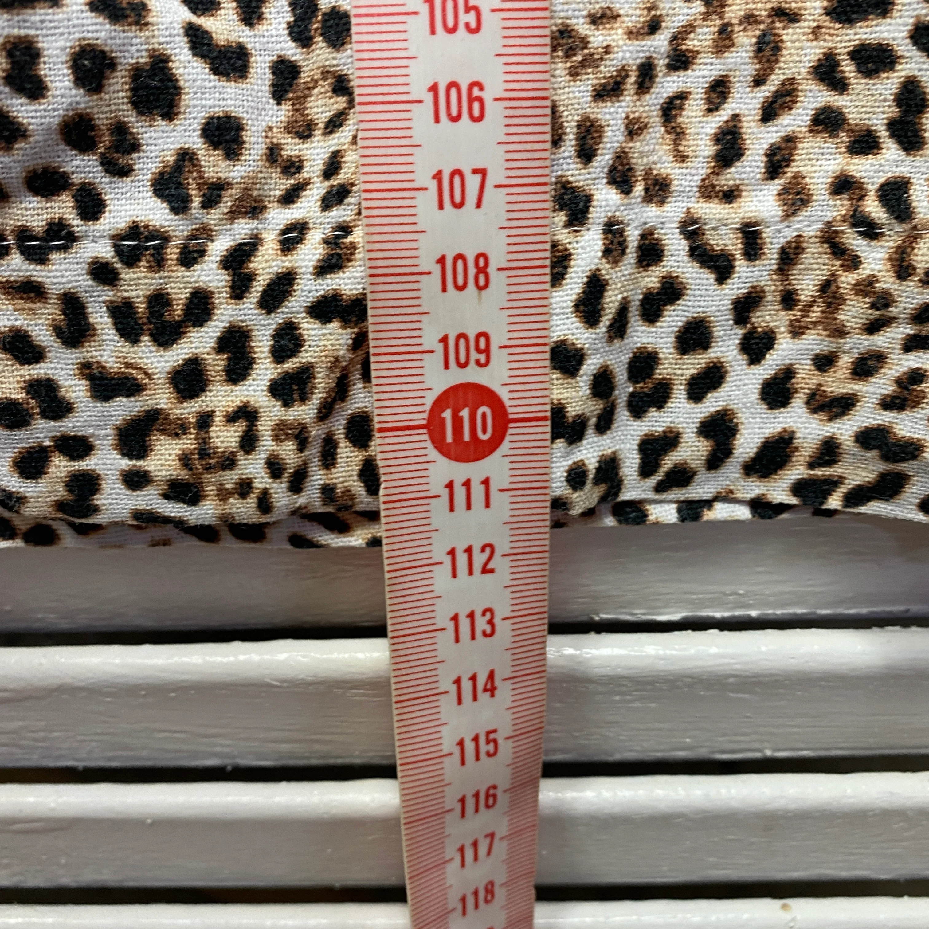 Katies Dress Size 16 Sleeveless Animal Print Linen Blend - Image 9
