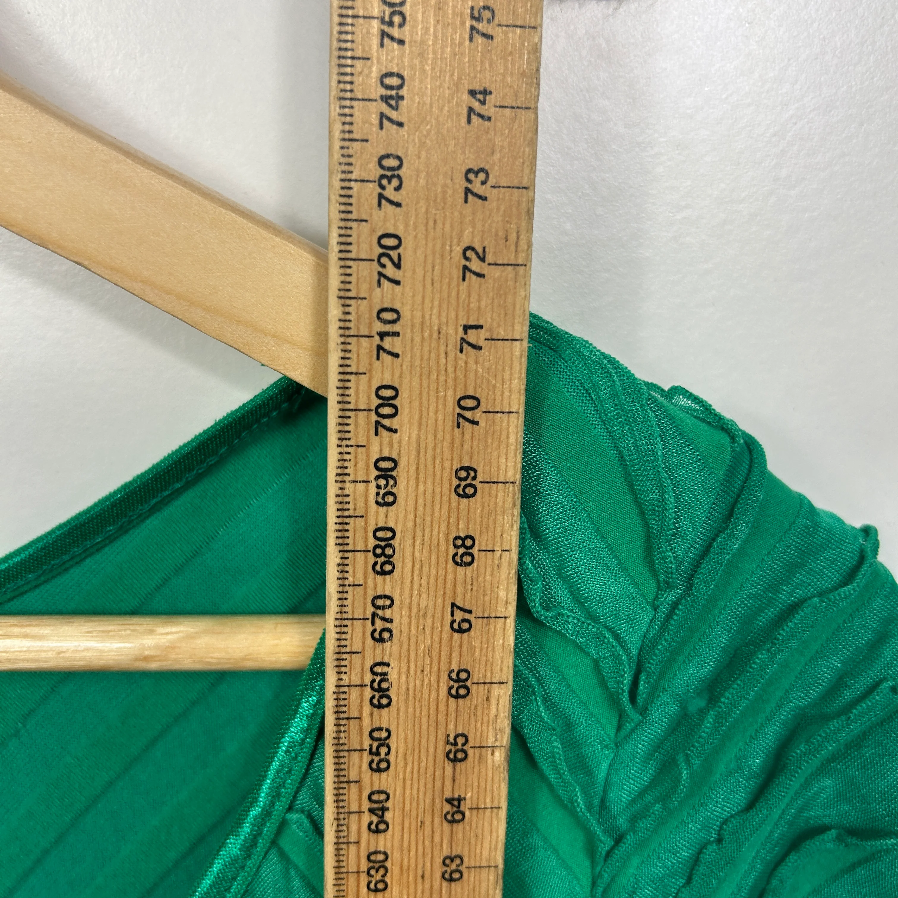 Katies Green Textured Short Sleeve Top - Size L - Image 6