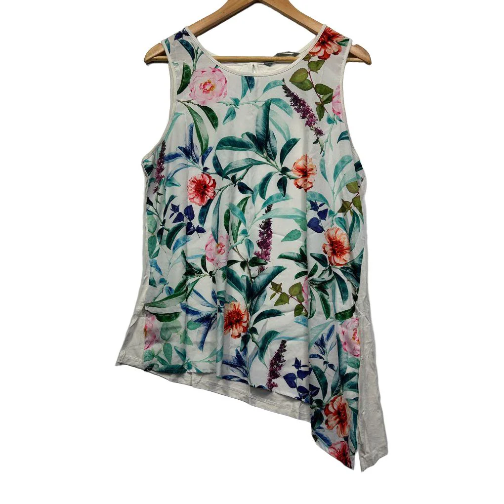 Katies Multicolour Floral Top - Size 16
