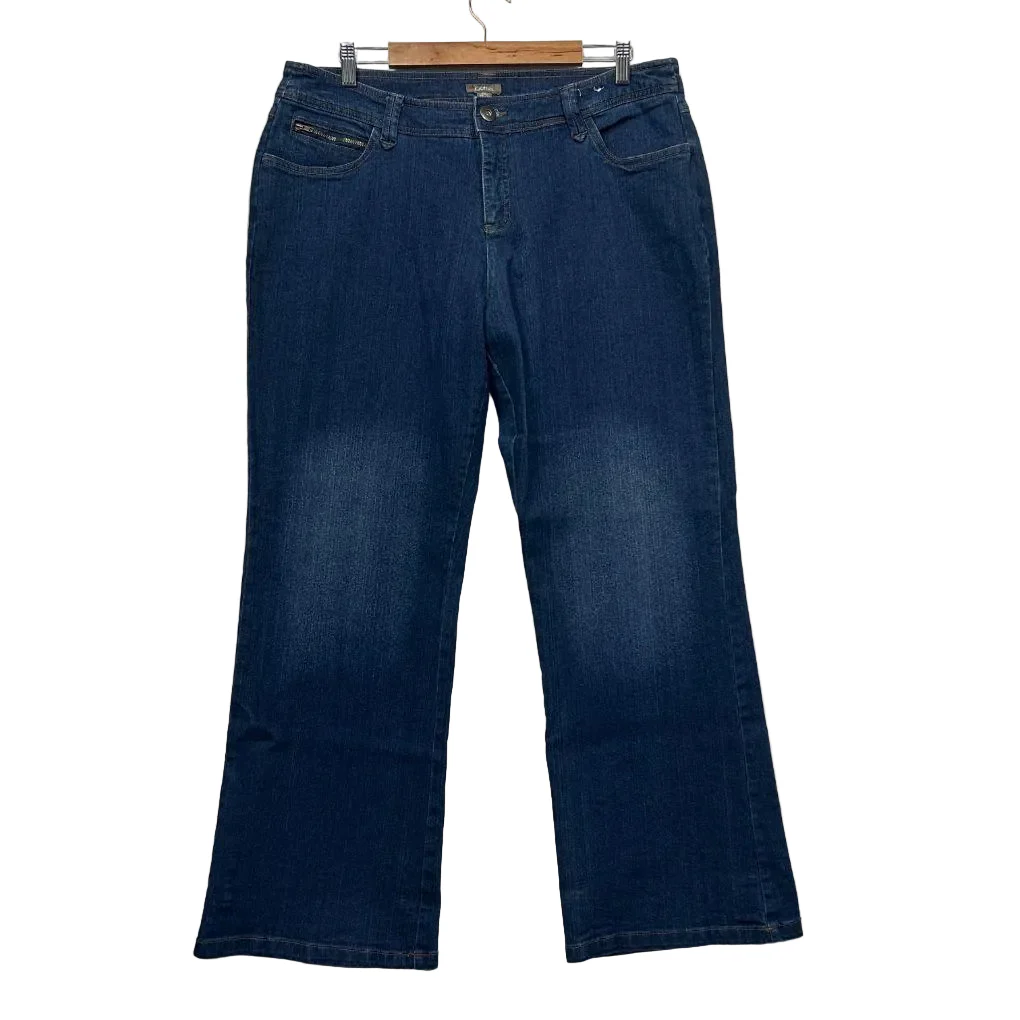 Katies Navy Bootcut Jeans - Size 20