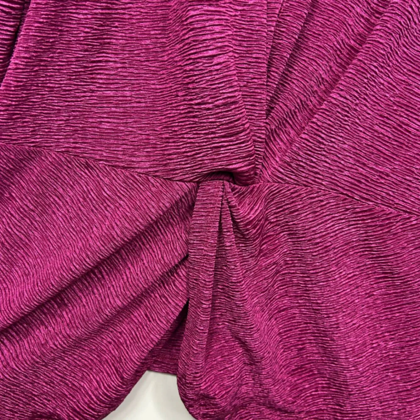 Katies Top Size XL Pink Long Sleeve Twist Front - Image 6