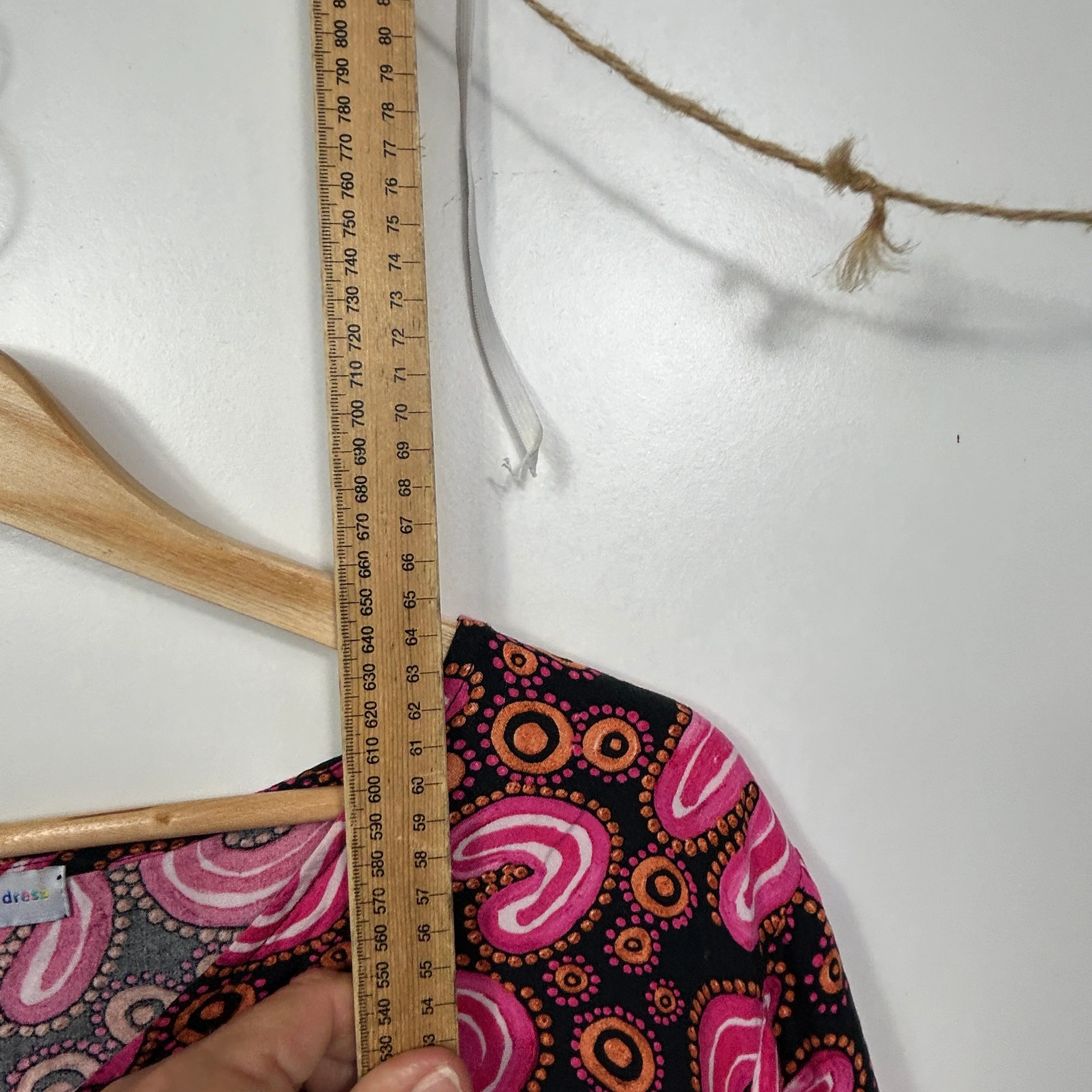 Little Party Dress Pink Paisley Top - Size 14 - Image 6
