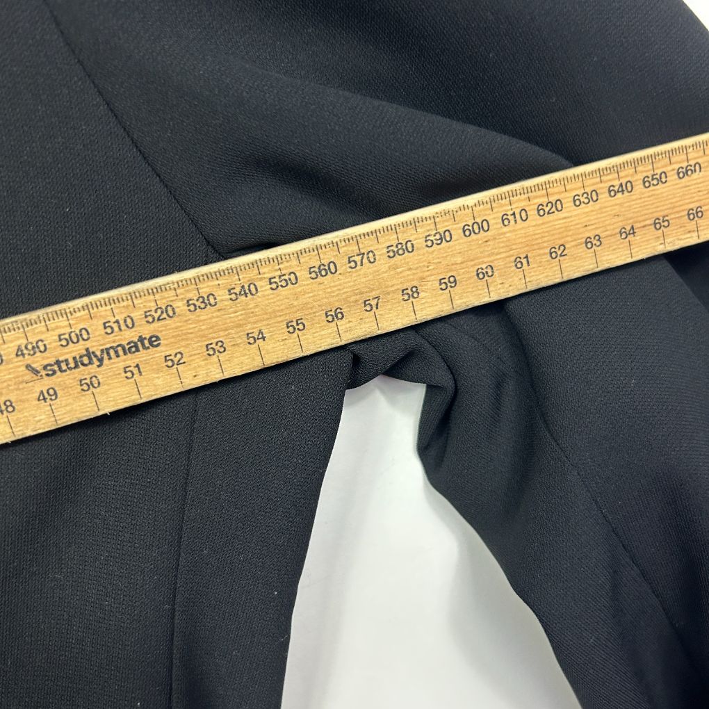 Liz Jordan Black Blazer - Size 14 - Image 5
