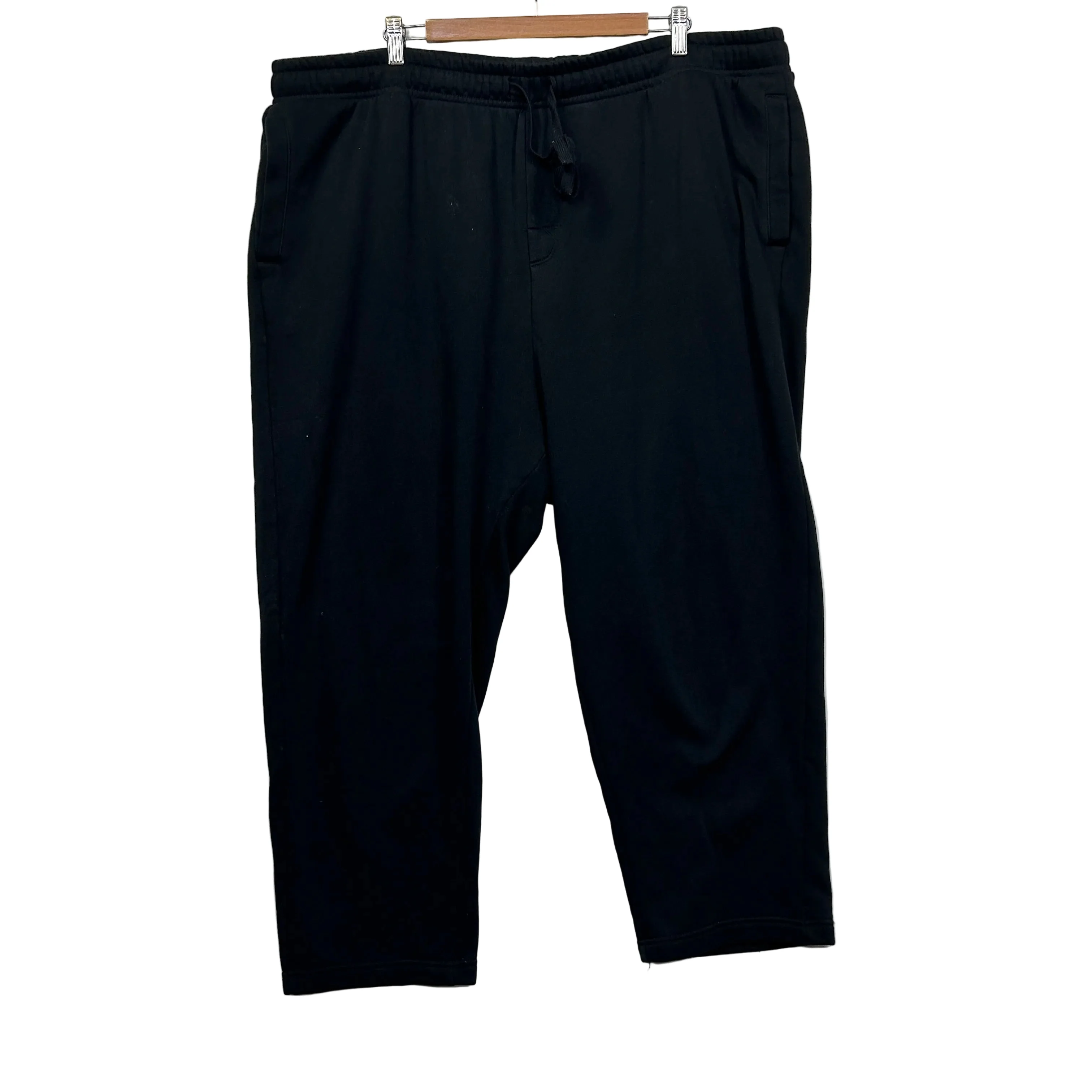Target Man Plus Black Mens Track Sweat Pants - Size 7XL