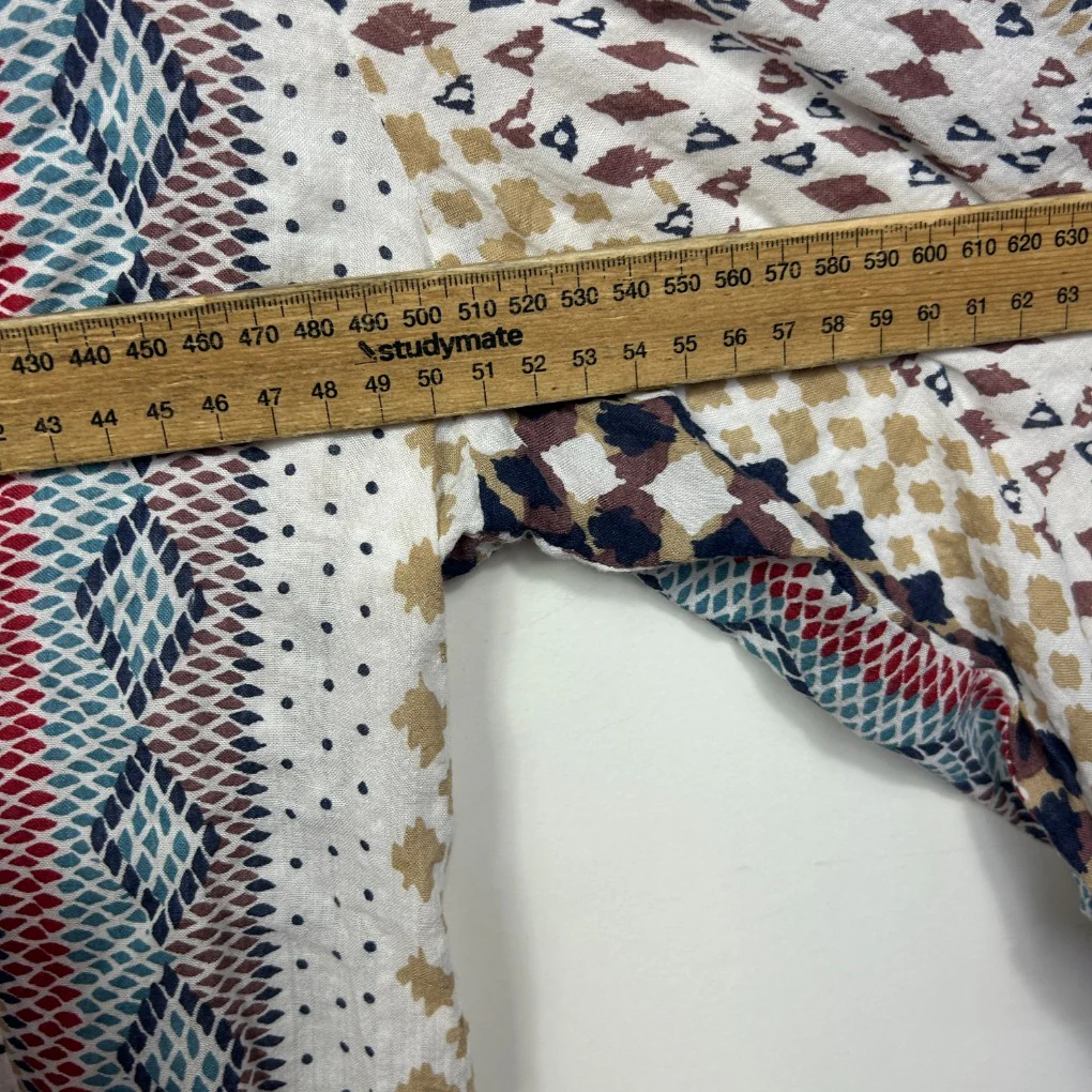 Merric Multicoloured Button Up Shirt - Size 16 - Image 5