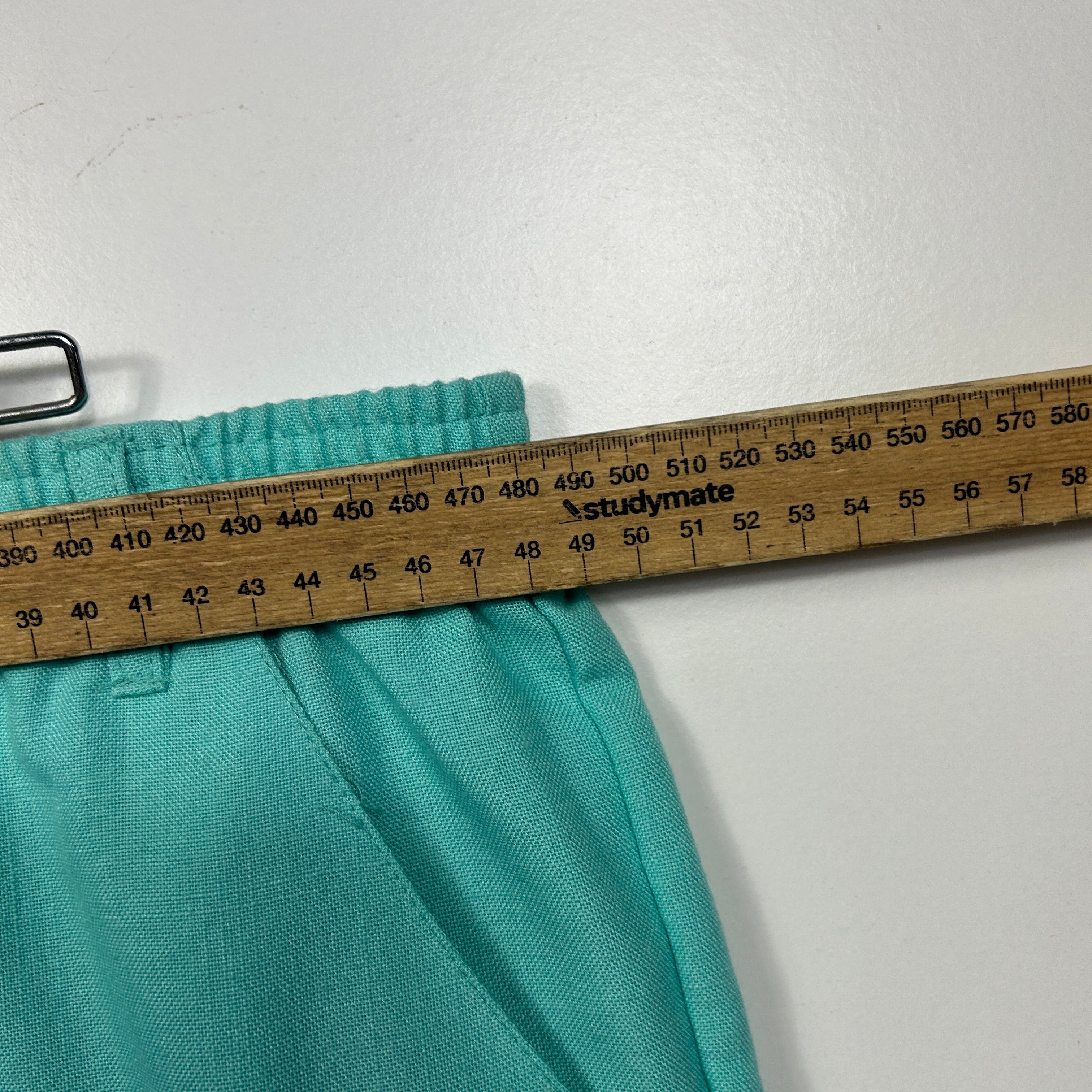 Millers Aqua Cropped Pants - Size 18 - Image 6