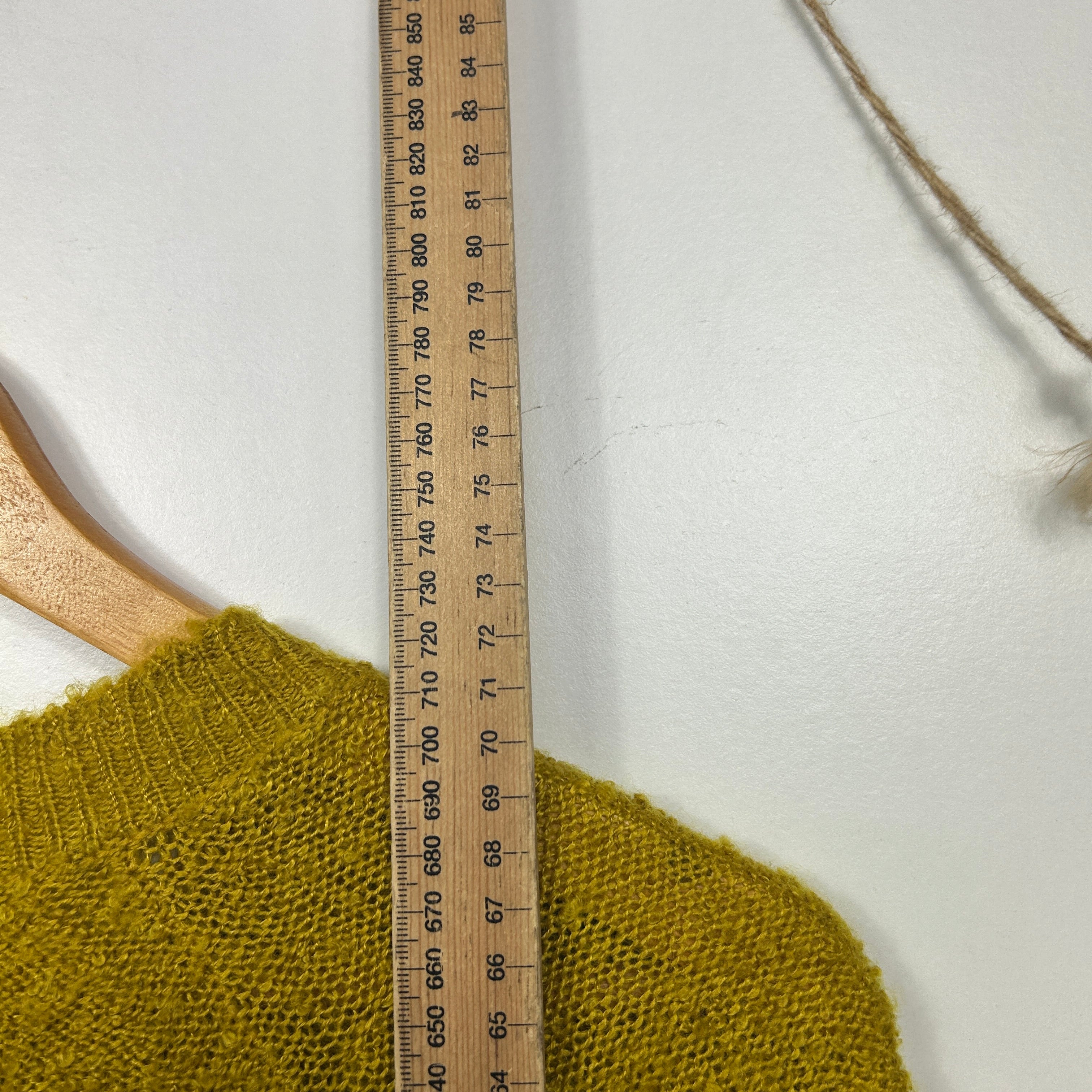 Millers Mustard Gold Knit Jumper - Size L - Image 5