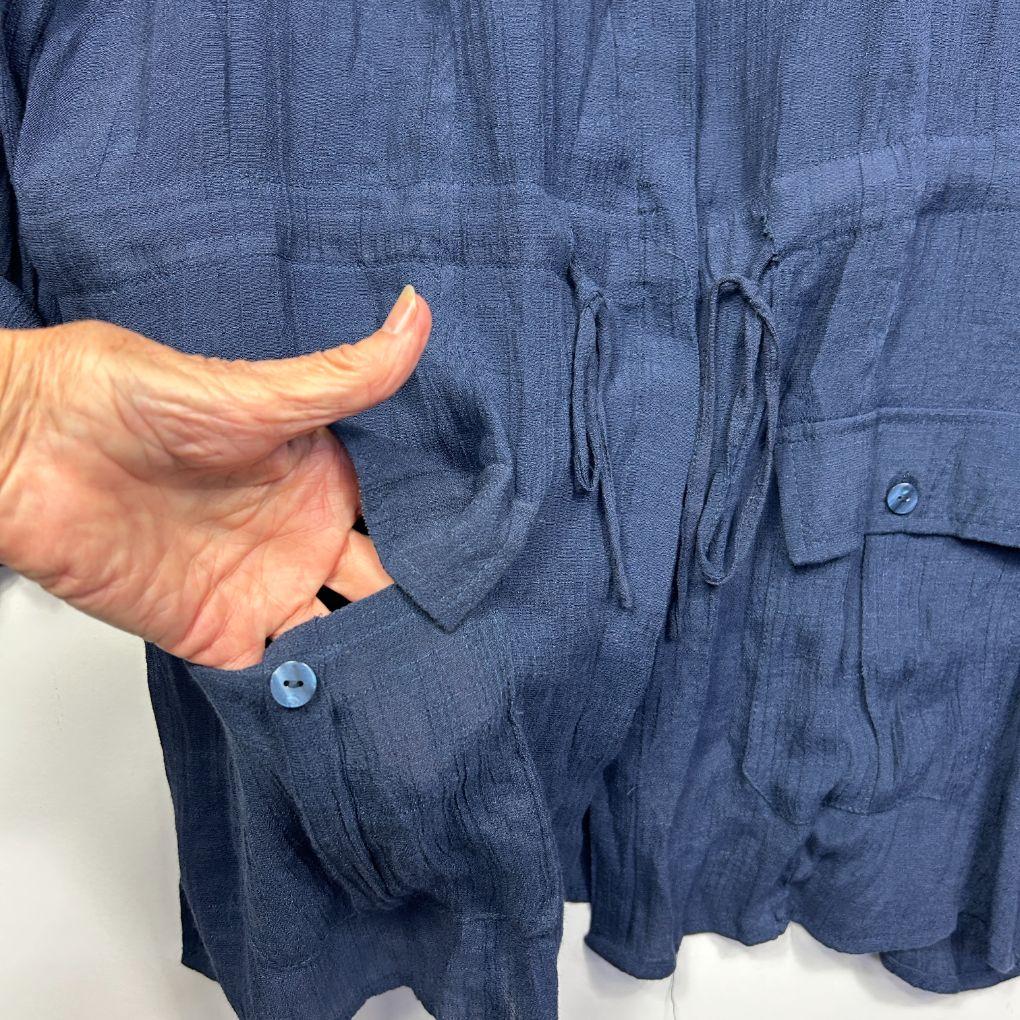 Millers Navy Shirt - Size 18 - Image 4