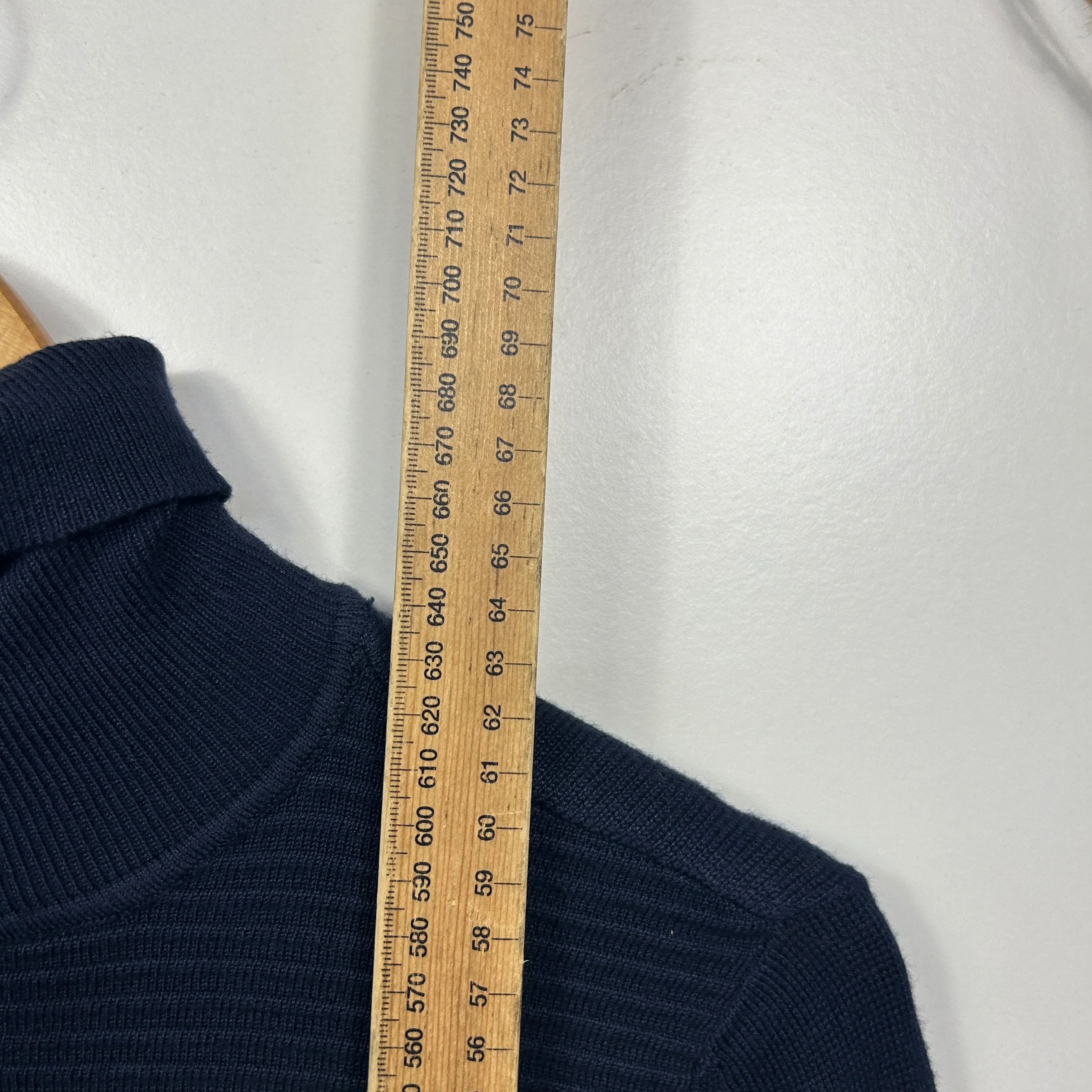 Millers Navy Turtleneck Sweater - Size 12/M - Image 4