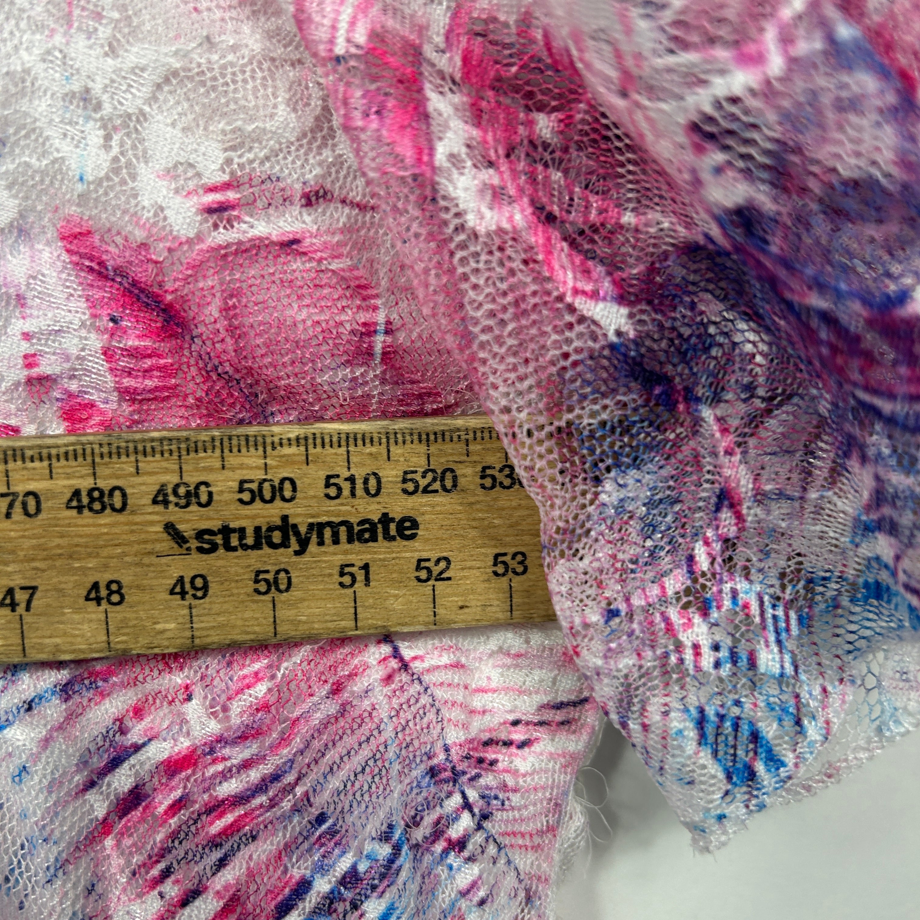 Millers Pink Purple Abstract Print Layered Top - Size 16 - Image 6
