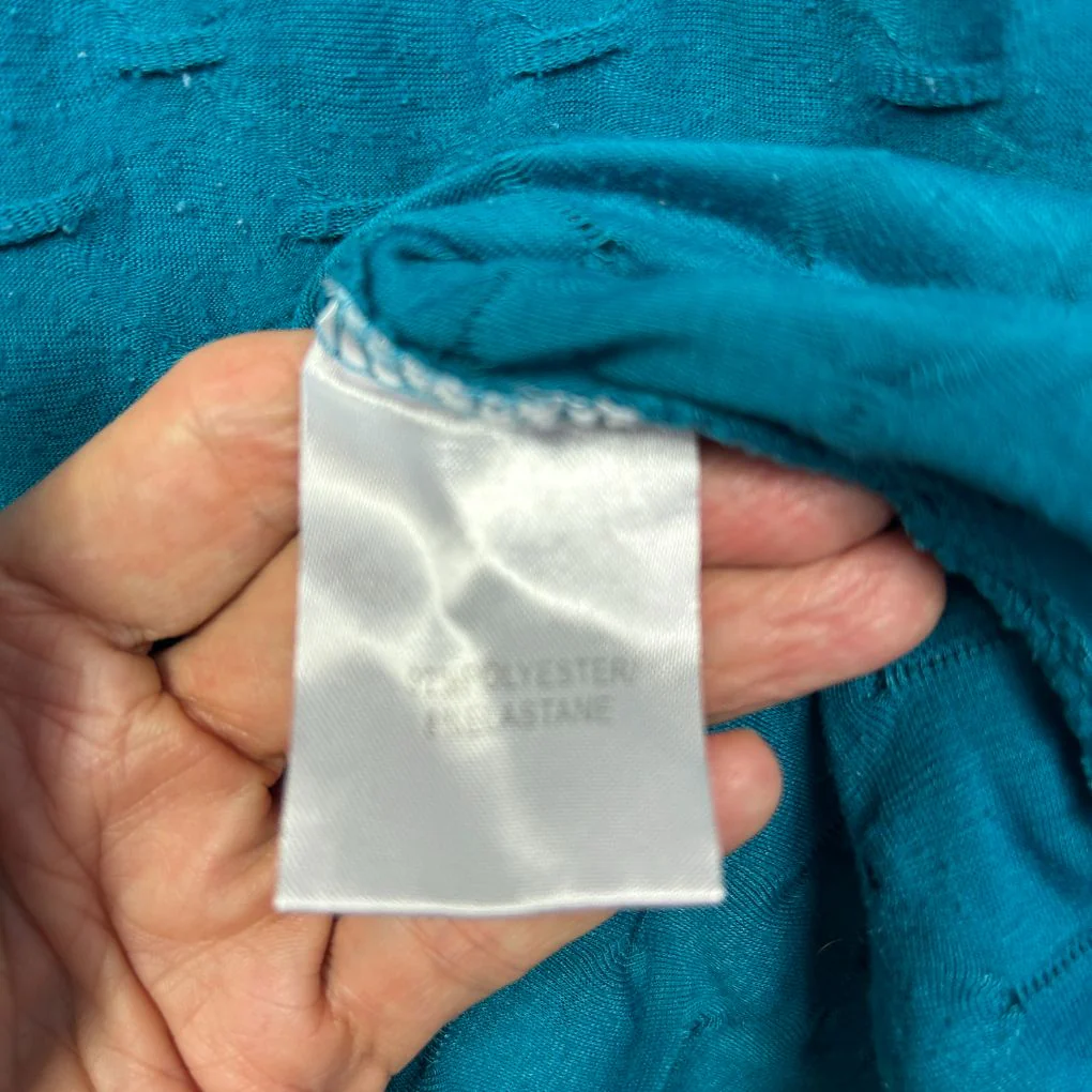 Millers Teal Textured Top Size 22 - Image 4