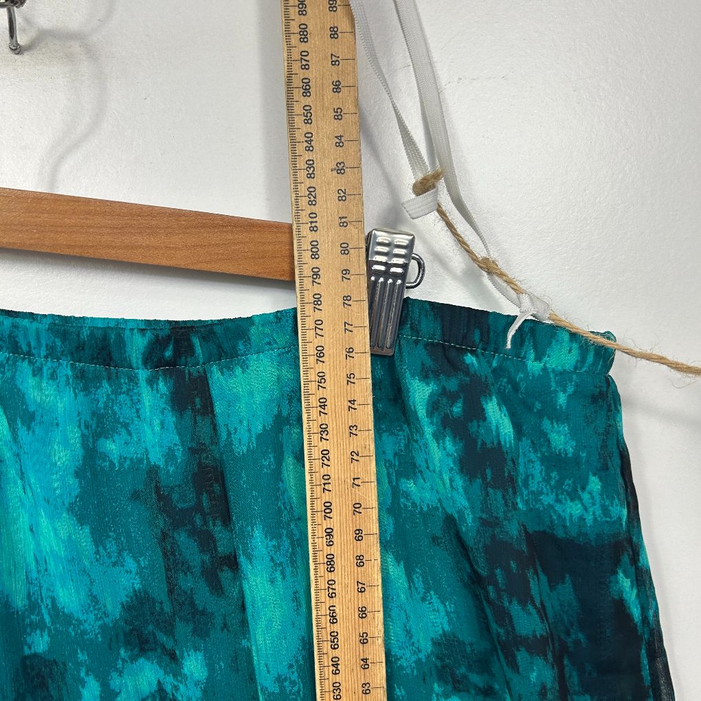 Millers Teal Midi Skirt - Size 20 - Image 6