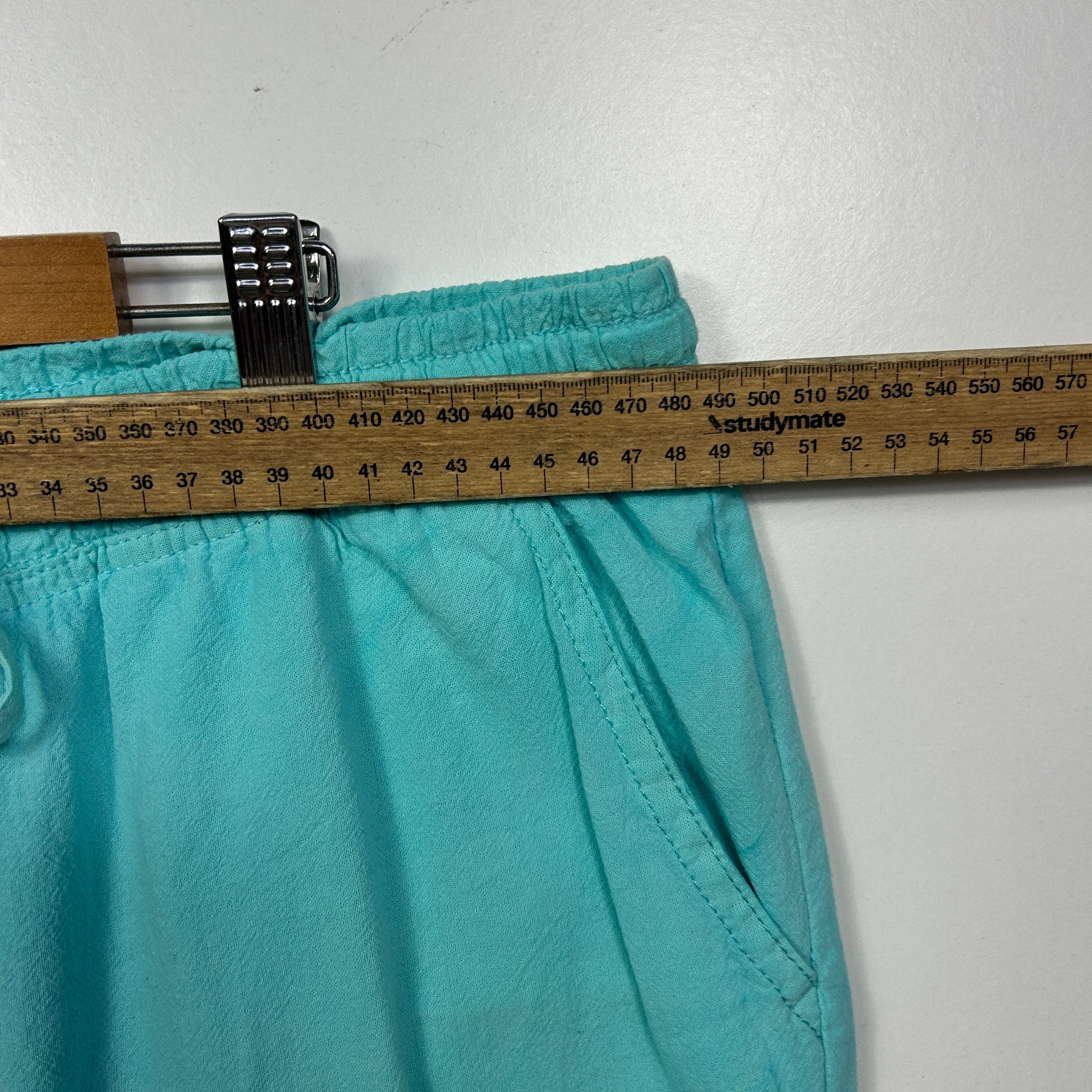 Millers Woman Aqua Cropped Pants - Size 16 - Image 7
