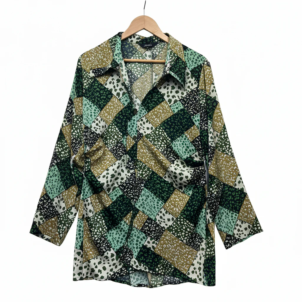 Motto Multicoloured Shirt - Size 16