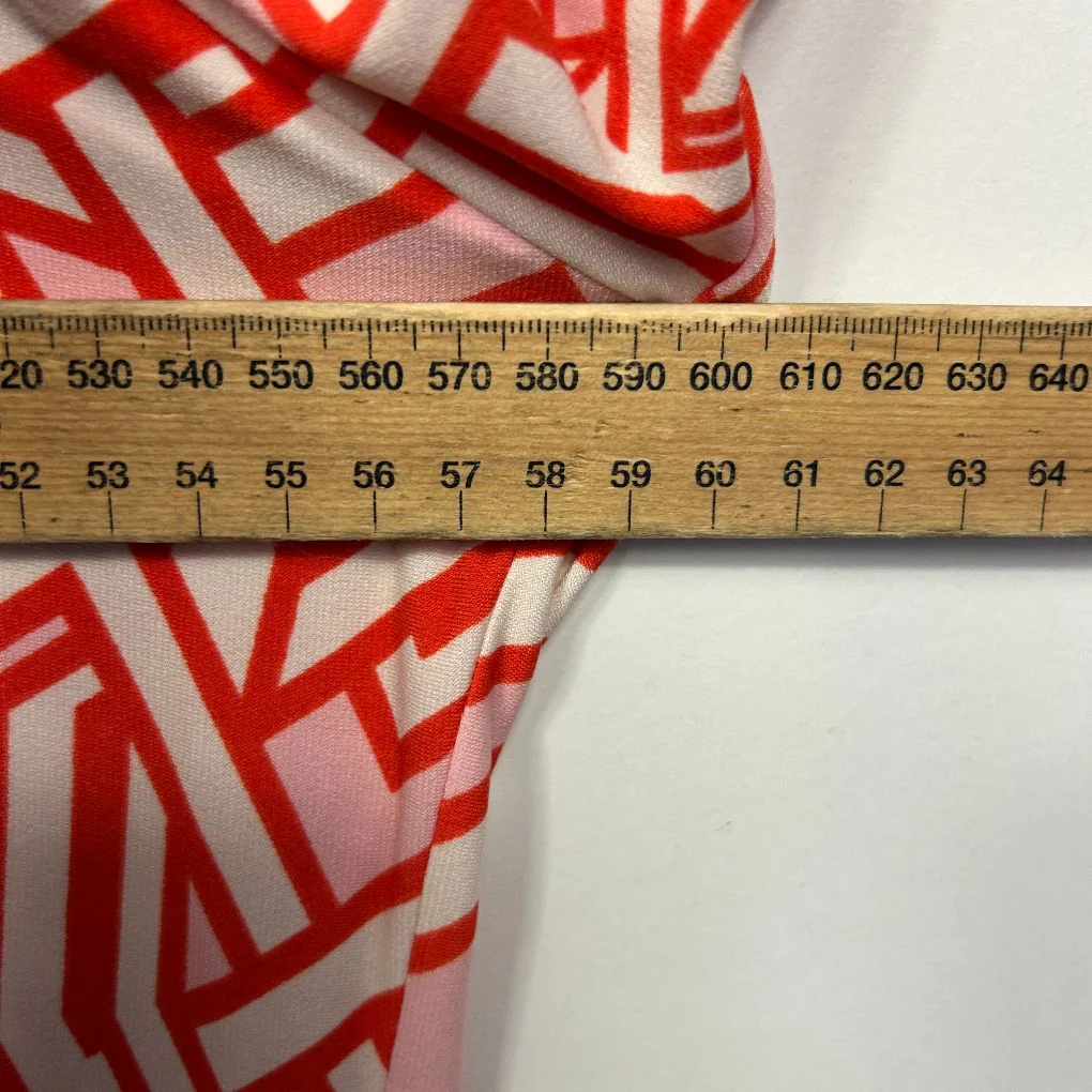 My Size Red White Geometric Top - Size 18M - Image 6