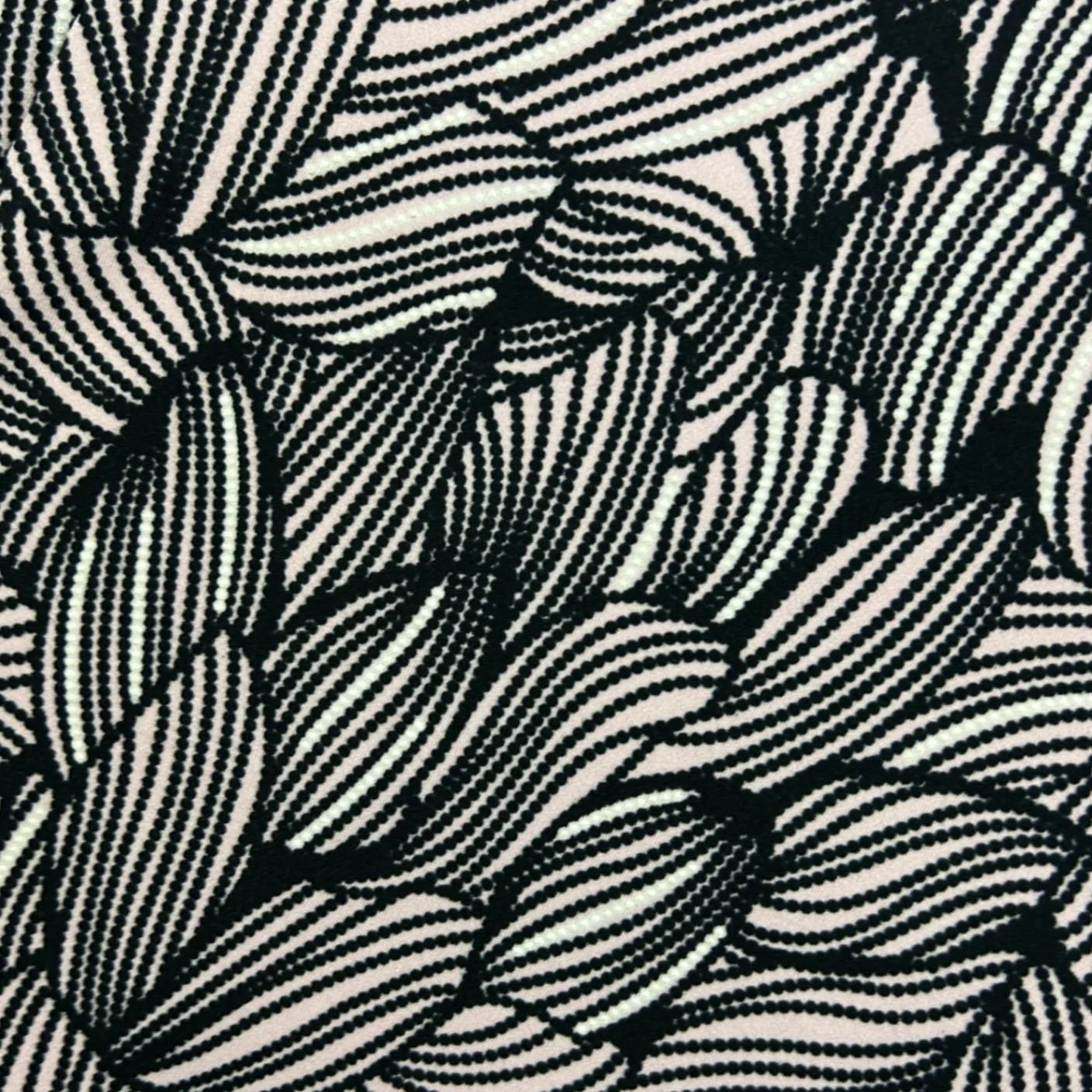 New Noni B Black Puff Print Midi Stretch Waistband A-Line Skirt Size 14 - Image 3
