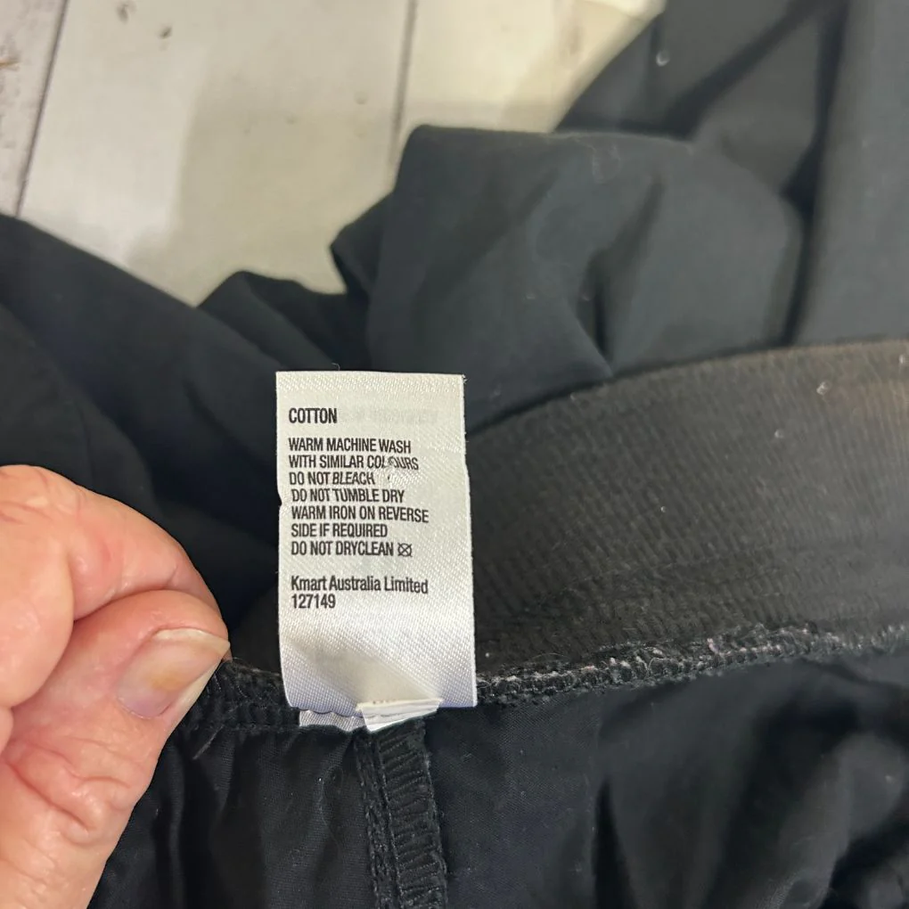 Now Black Cotton Shorts - Size 18 - Image 5
