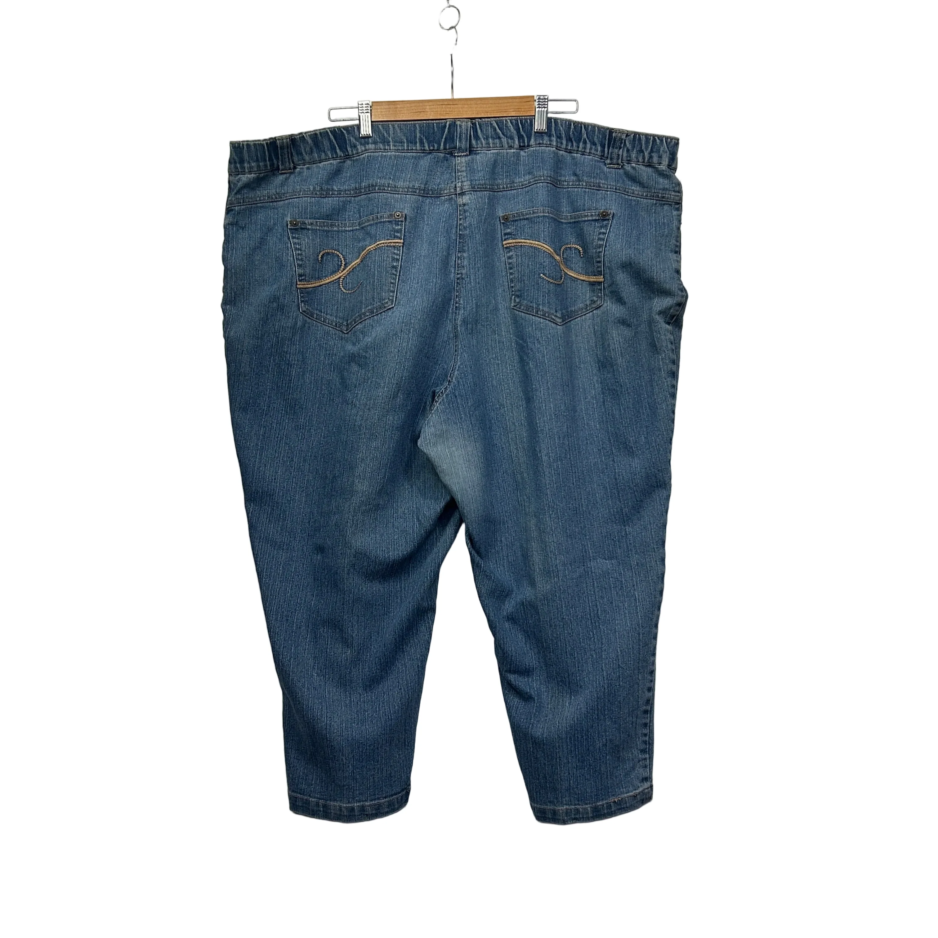 Now Blue Denim Capri Pants - Size 26 - Image 2