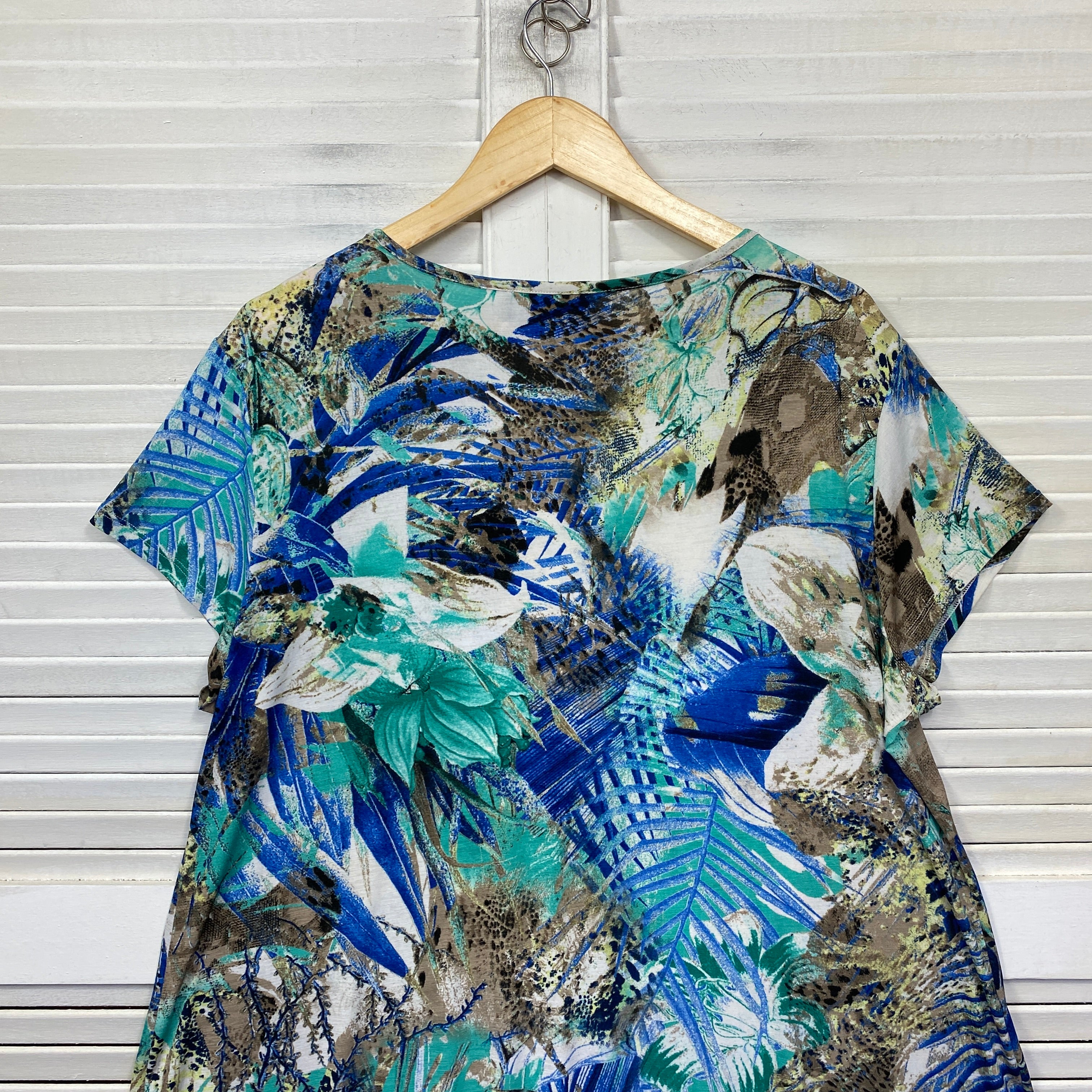 Philosophy Top Size 18 Short Sleeve Multicoloured - Image 5