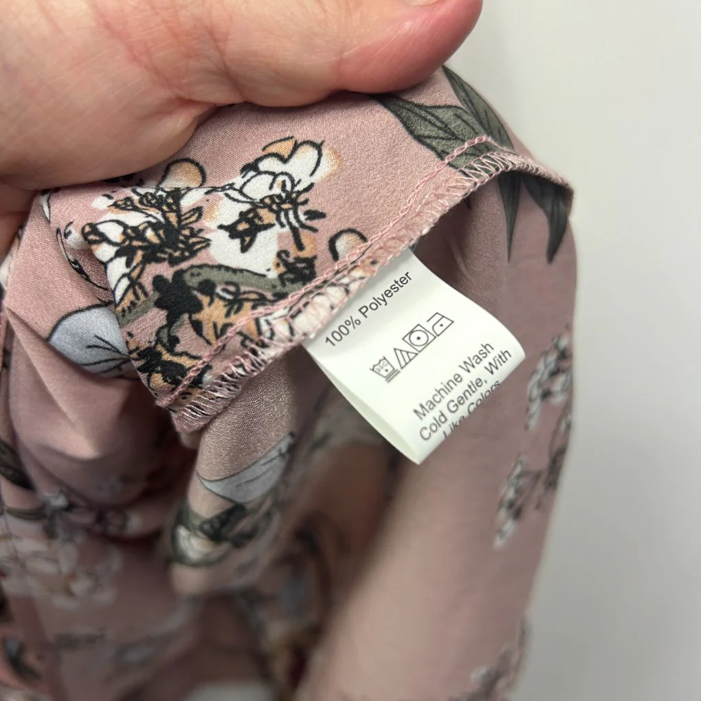 Shein Pink Floral Maxi Dress - Size 3XL - Image 4