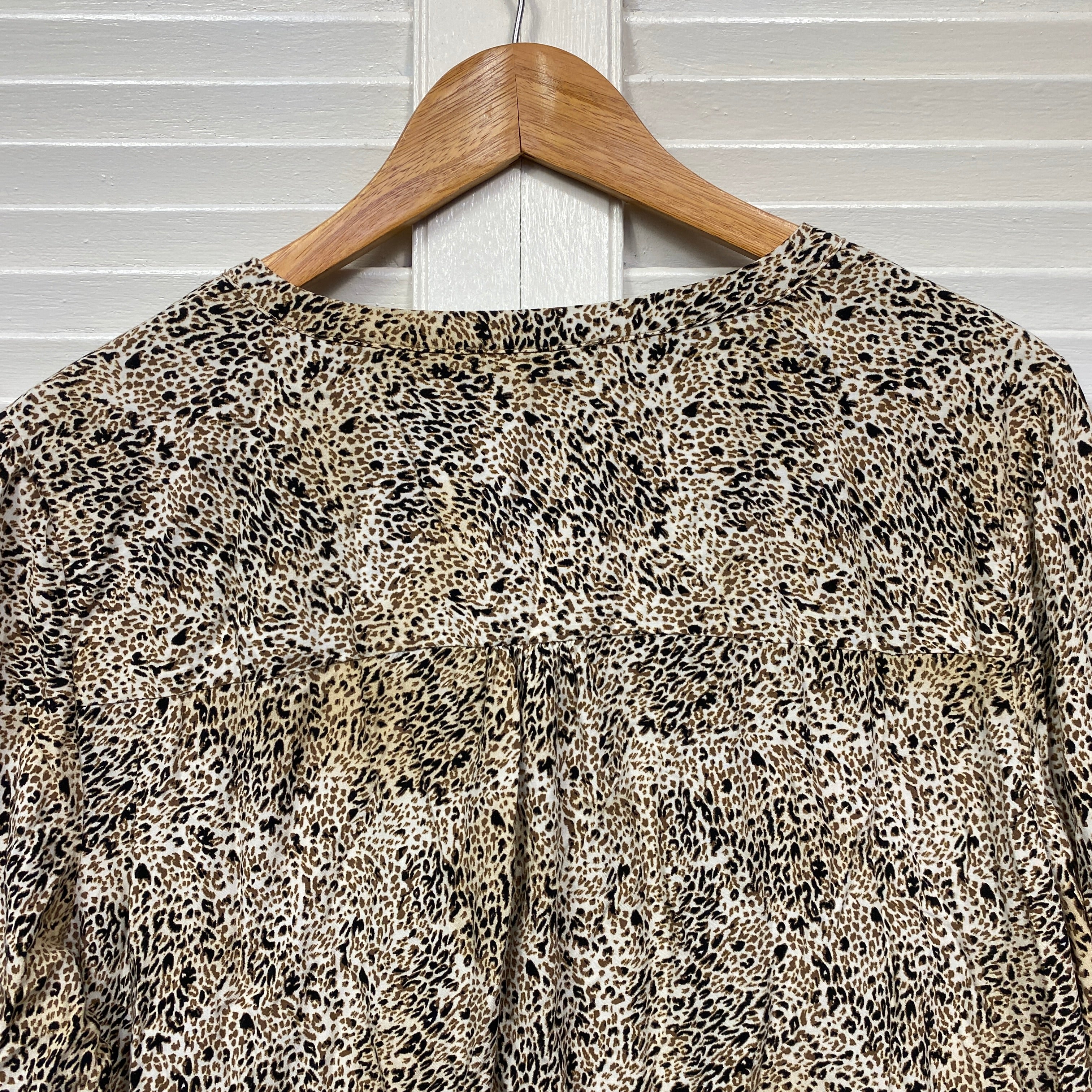 Regatta Top Size 14 Petites Animal Print Long Sleeve - Image 6