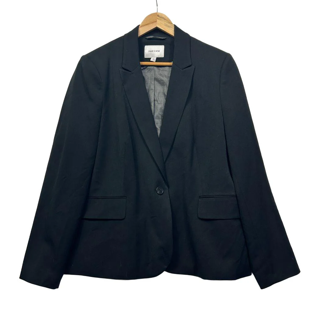 Preview Black Blazer - Size 18