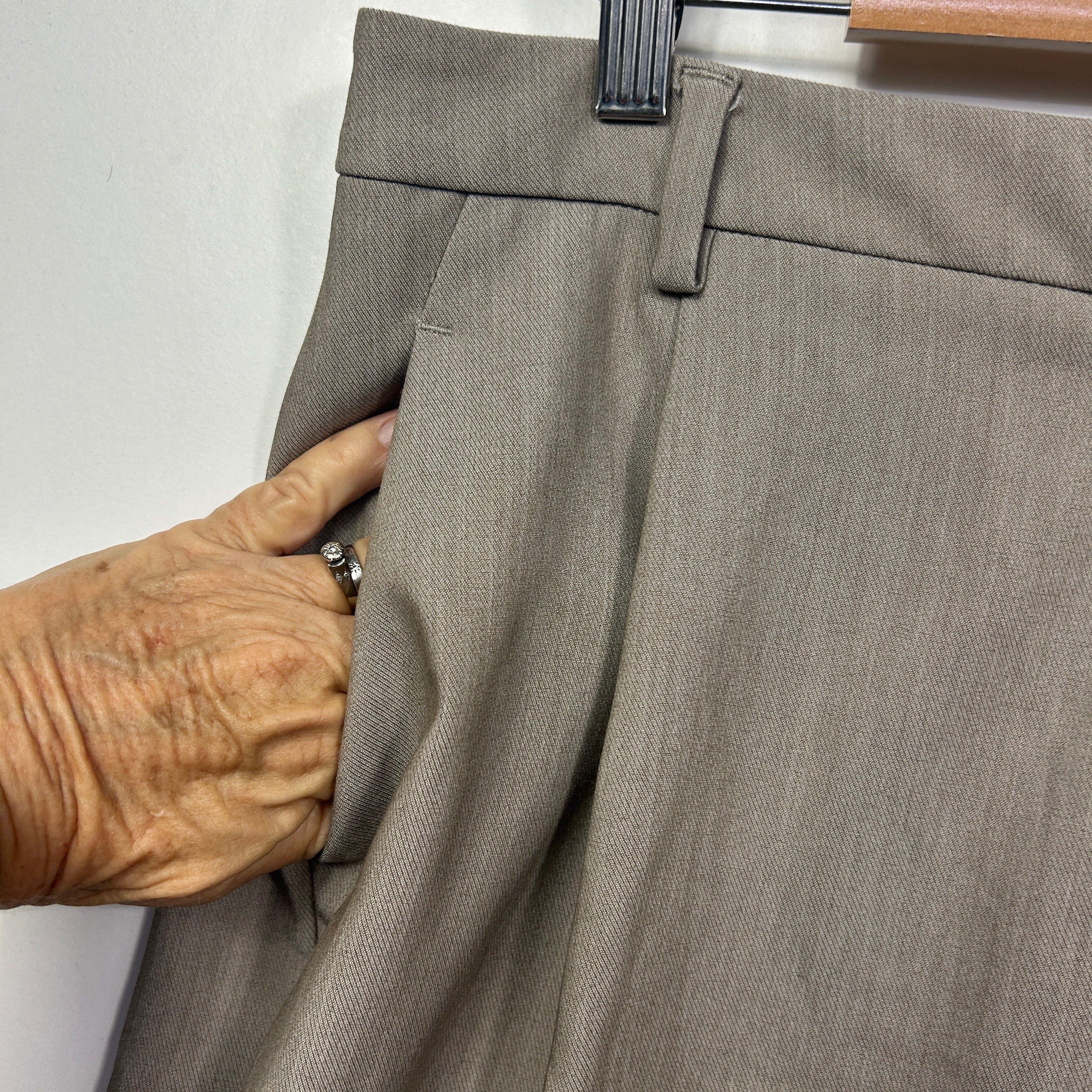 Preview Taupe Pants - Size 16 - Image 5