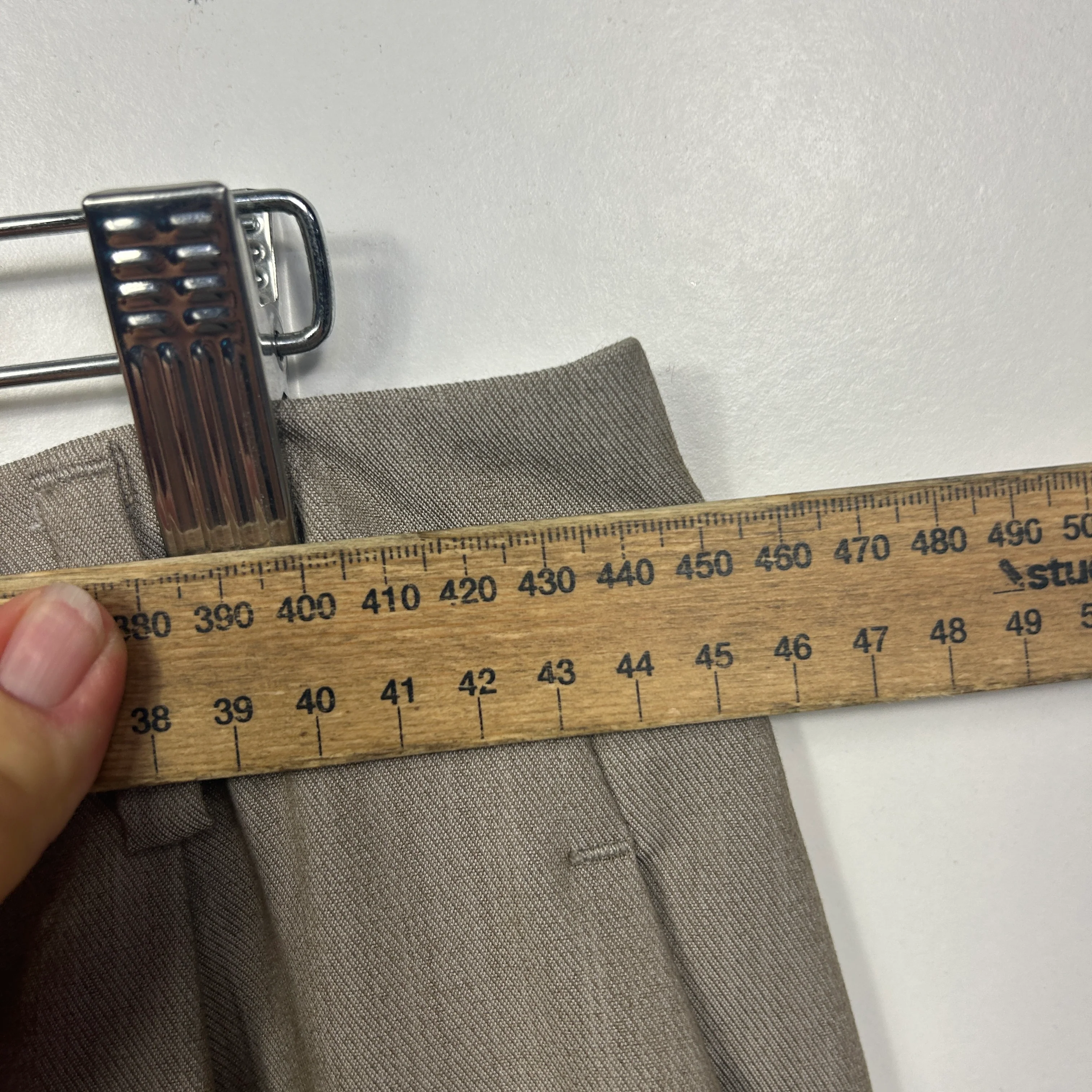 Preview Taupe Pants - Size 16 - Image 6