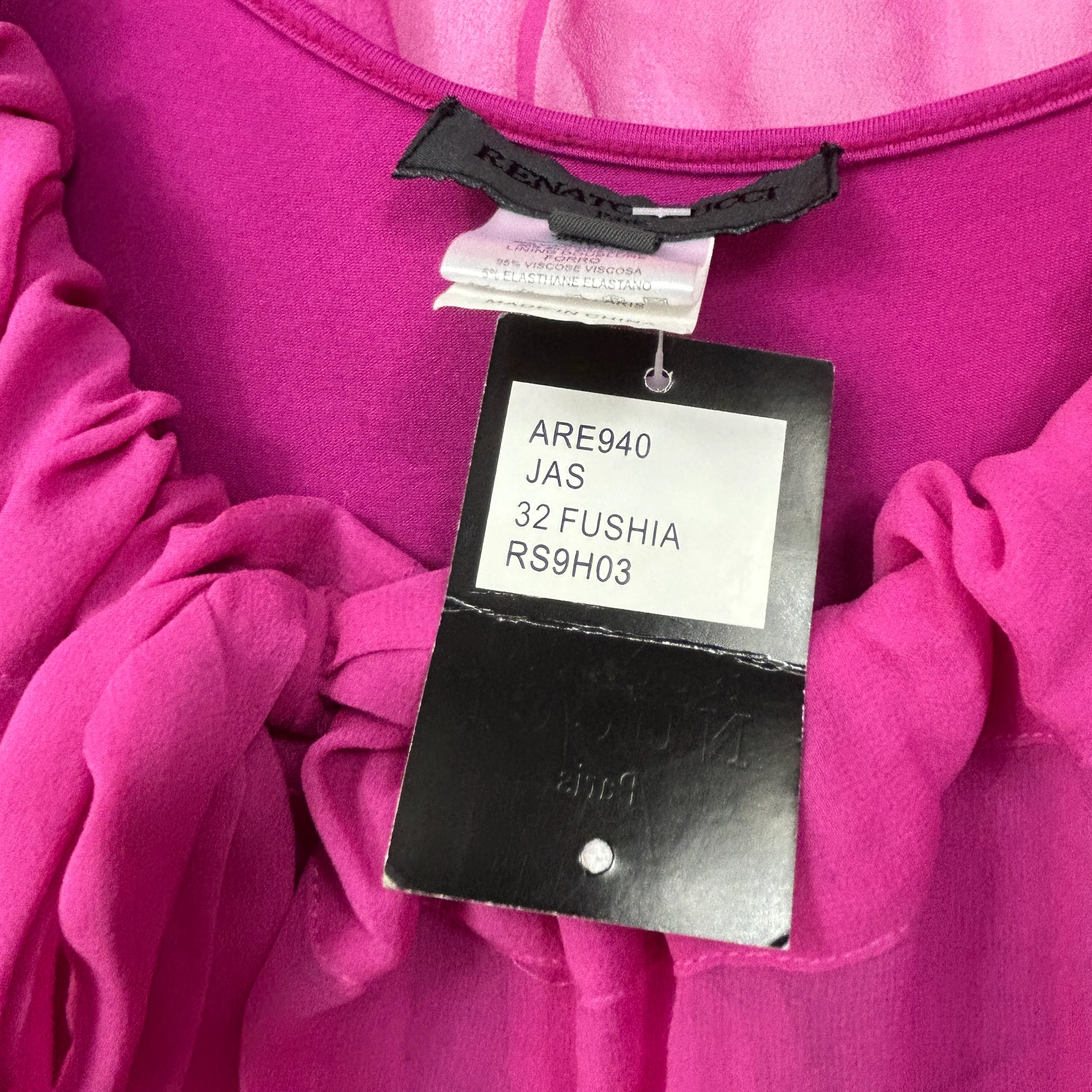 Renato Nucci Pink Silk Blend Dress - Size L - Image 5