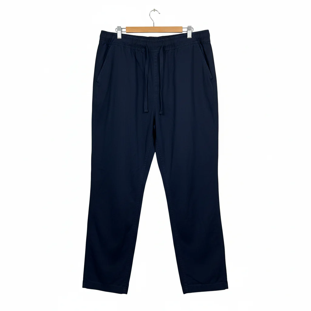 Rivers Mens Navy Drawstring Pants - Size 40
