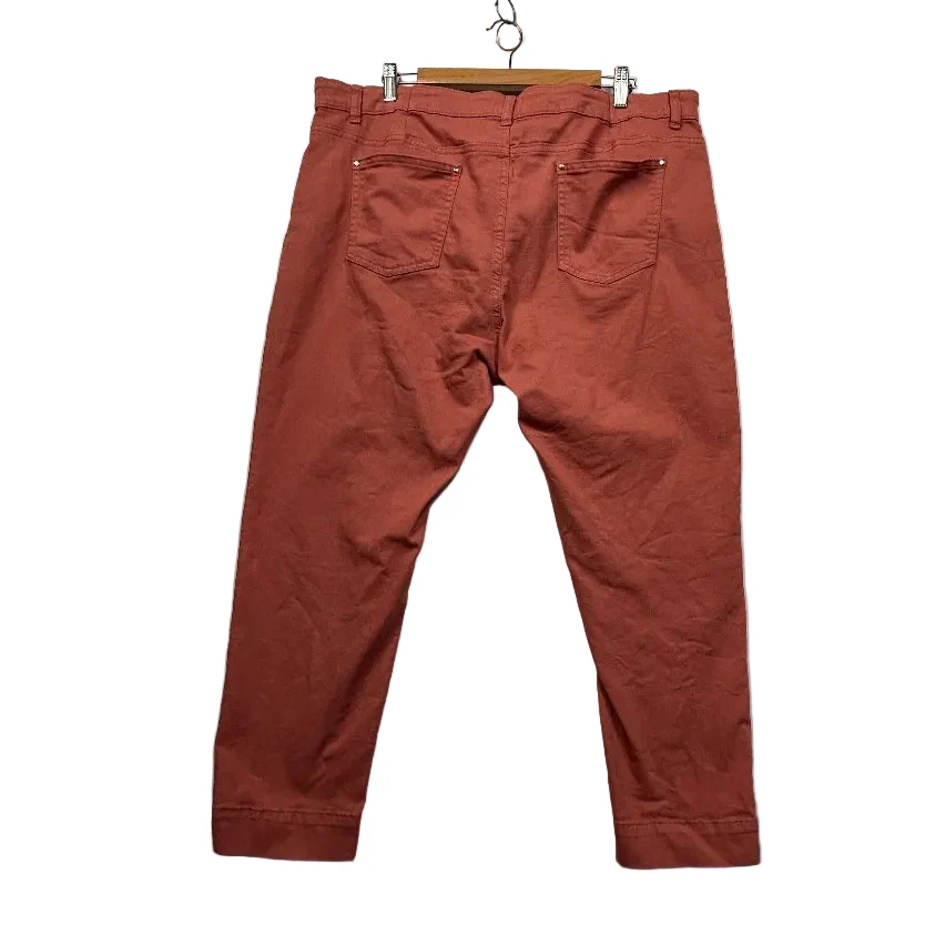 Rockmans Rust Pants - Size 20 - Image 2