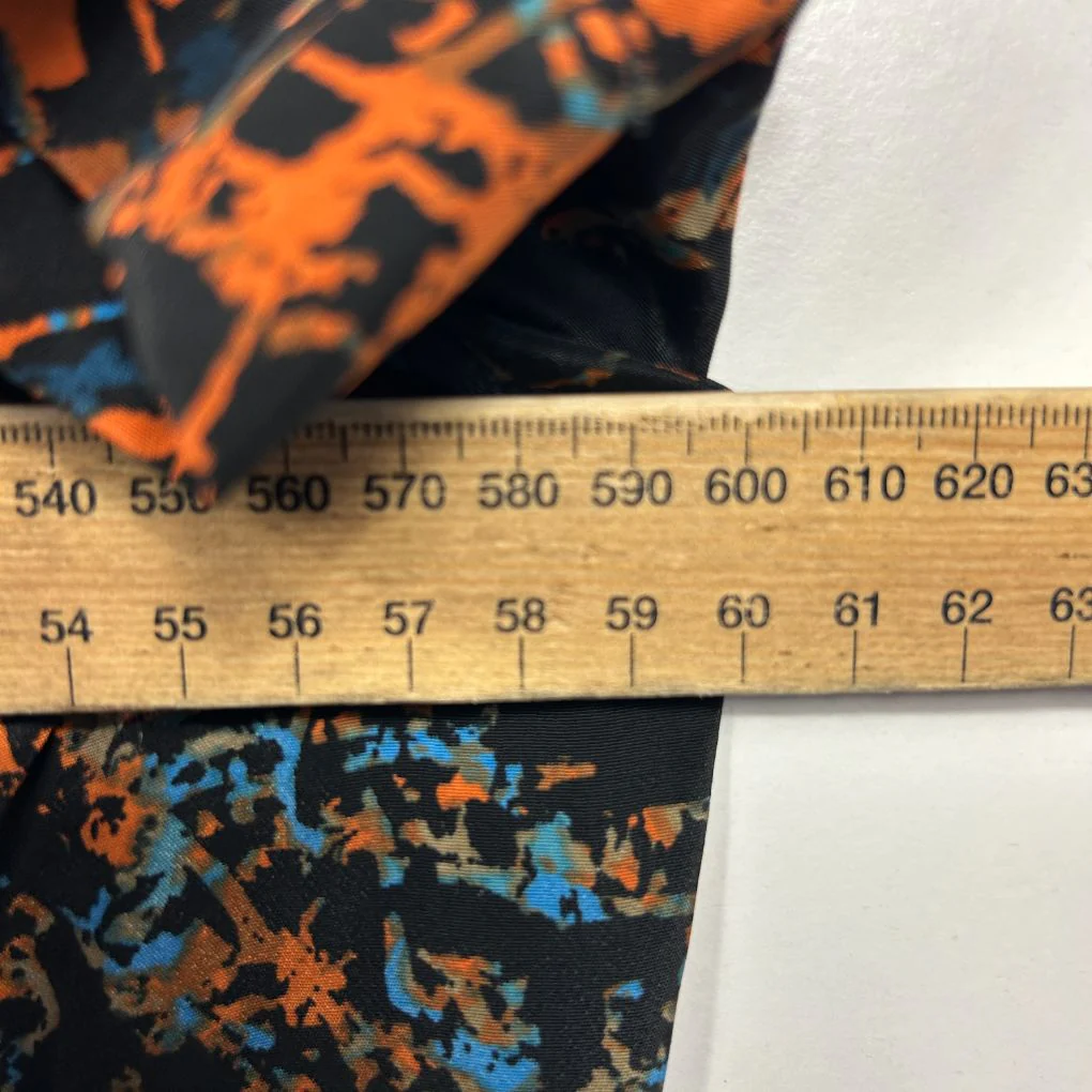 Rockmans Orange Print Top - Size 18 - Image 7