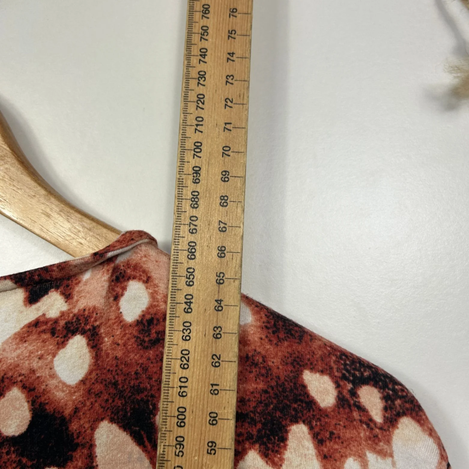 Rockmans Top Size XL 16 3/4 Sleeve Front Tie - Image 8