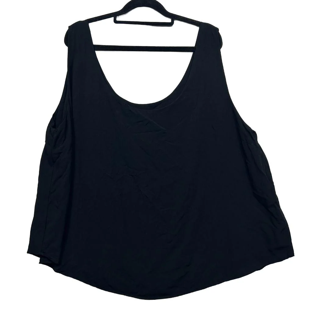 Salty Crush Black Top - Size 20