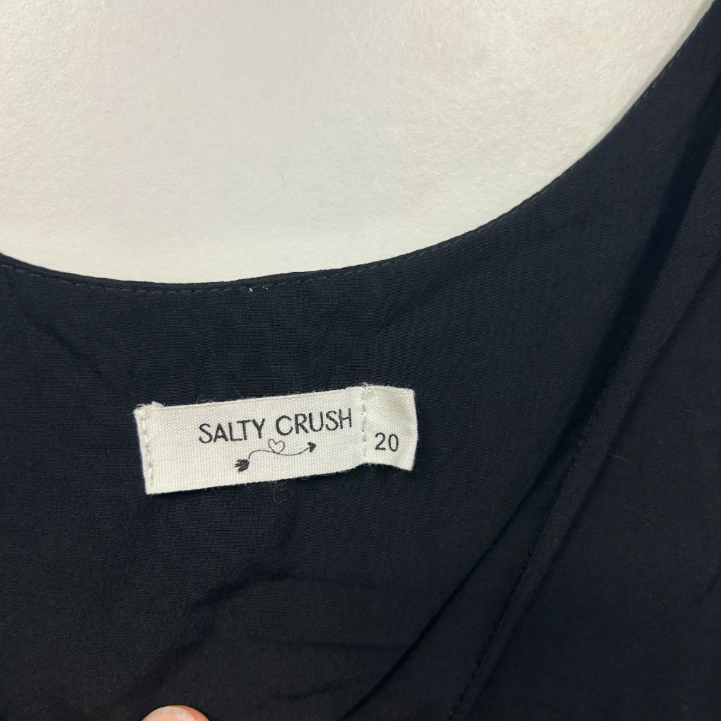Salty Crush Black Top - Size 20 - Image 2