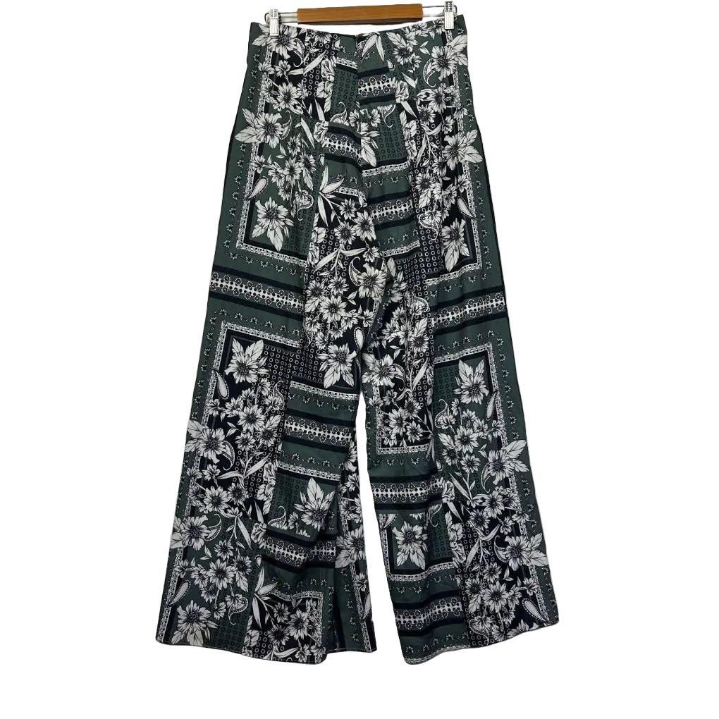 Sheike Green Floral Pants - Size 14