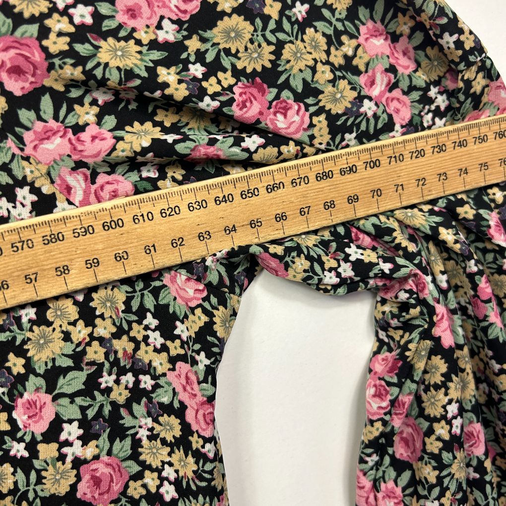 Shein Black Floral Dress - Size 3XL - Image 5