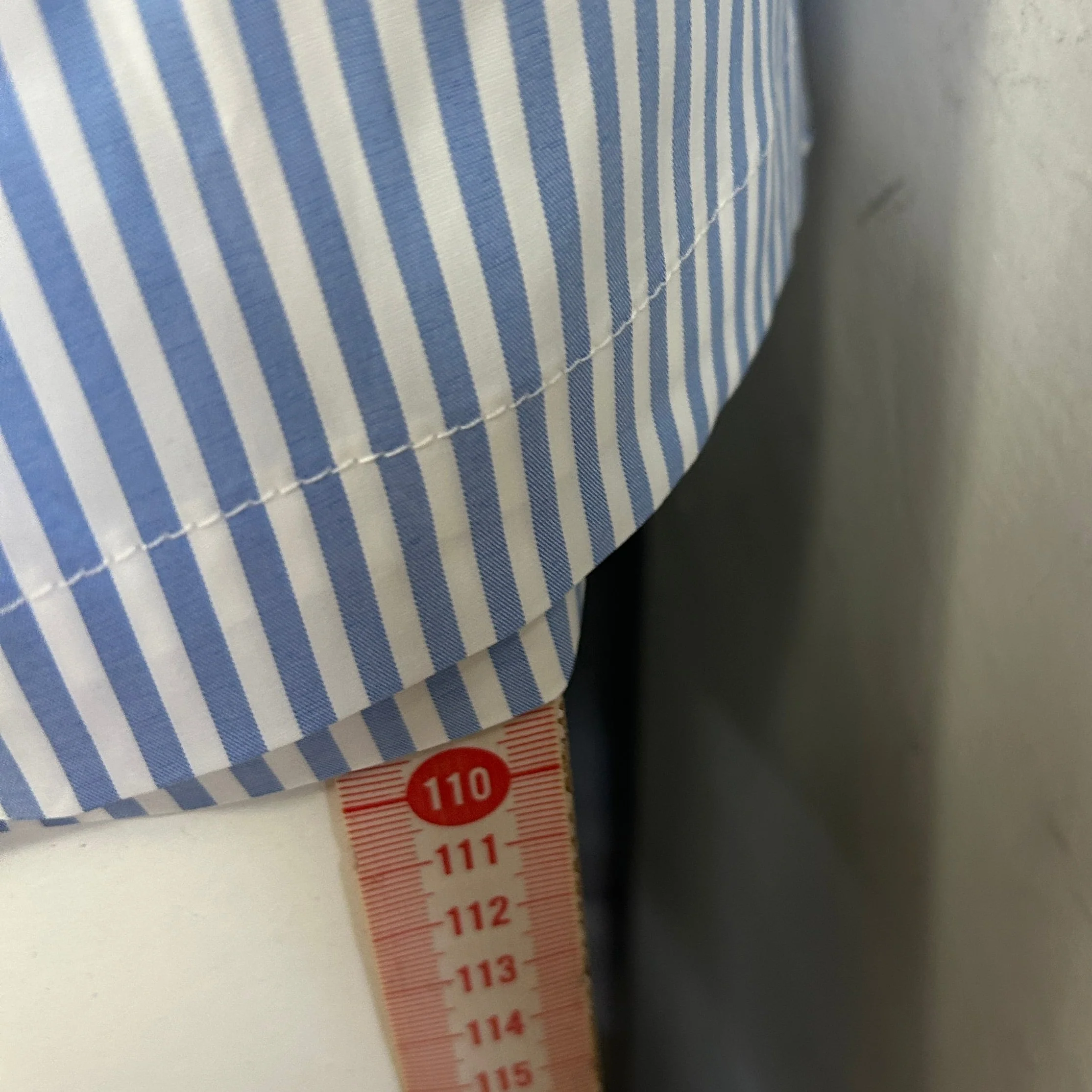 Shein Blue Striped Wide Leg Pants - Size 1XL - Image 4