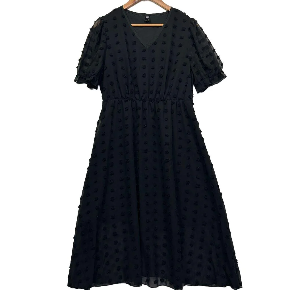 Shein Curve Black Dress - Size 0XL