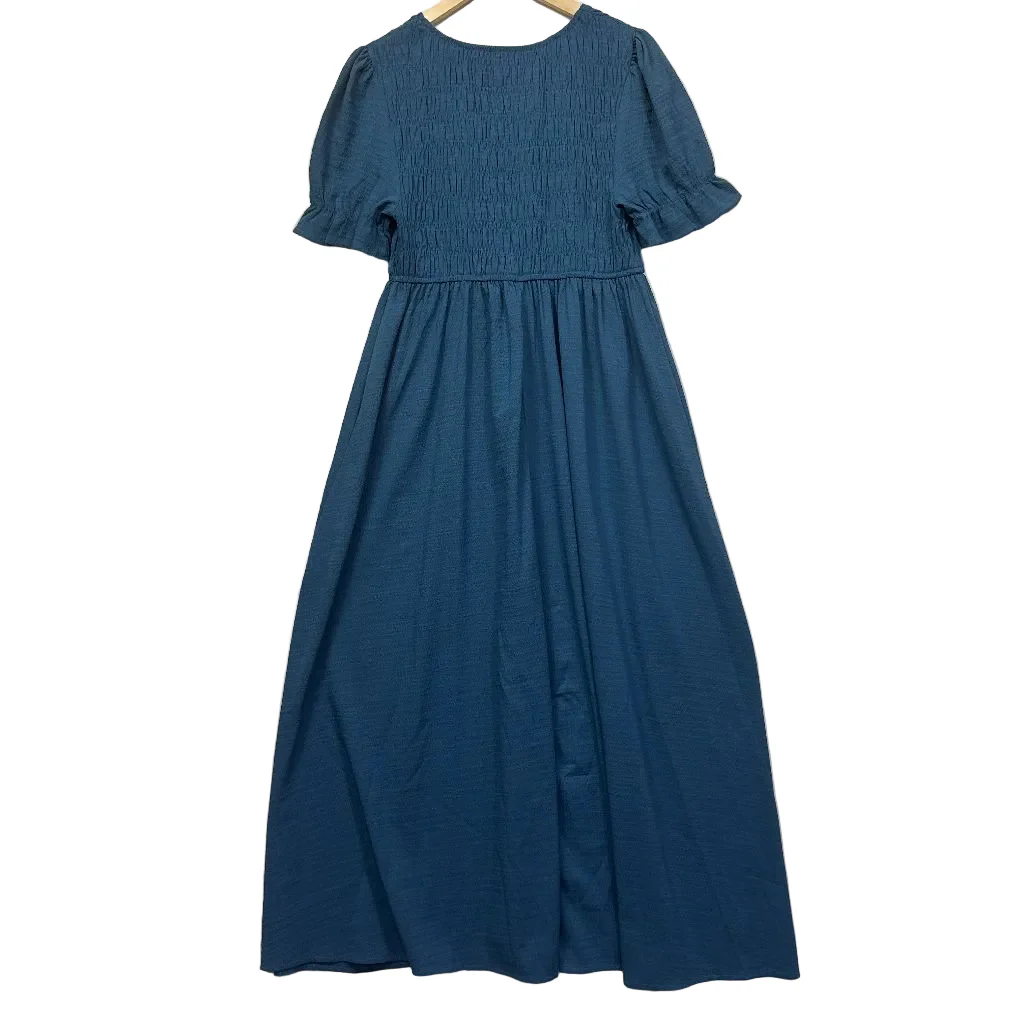 Shein Curve Blue Maxi Dress - Size 0XL - Image 2