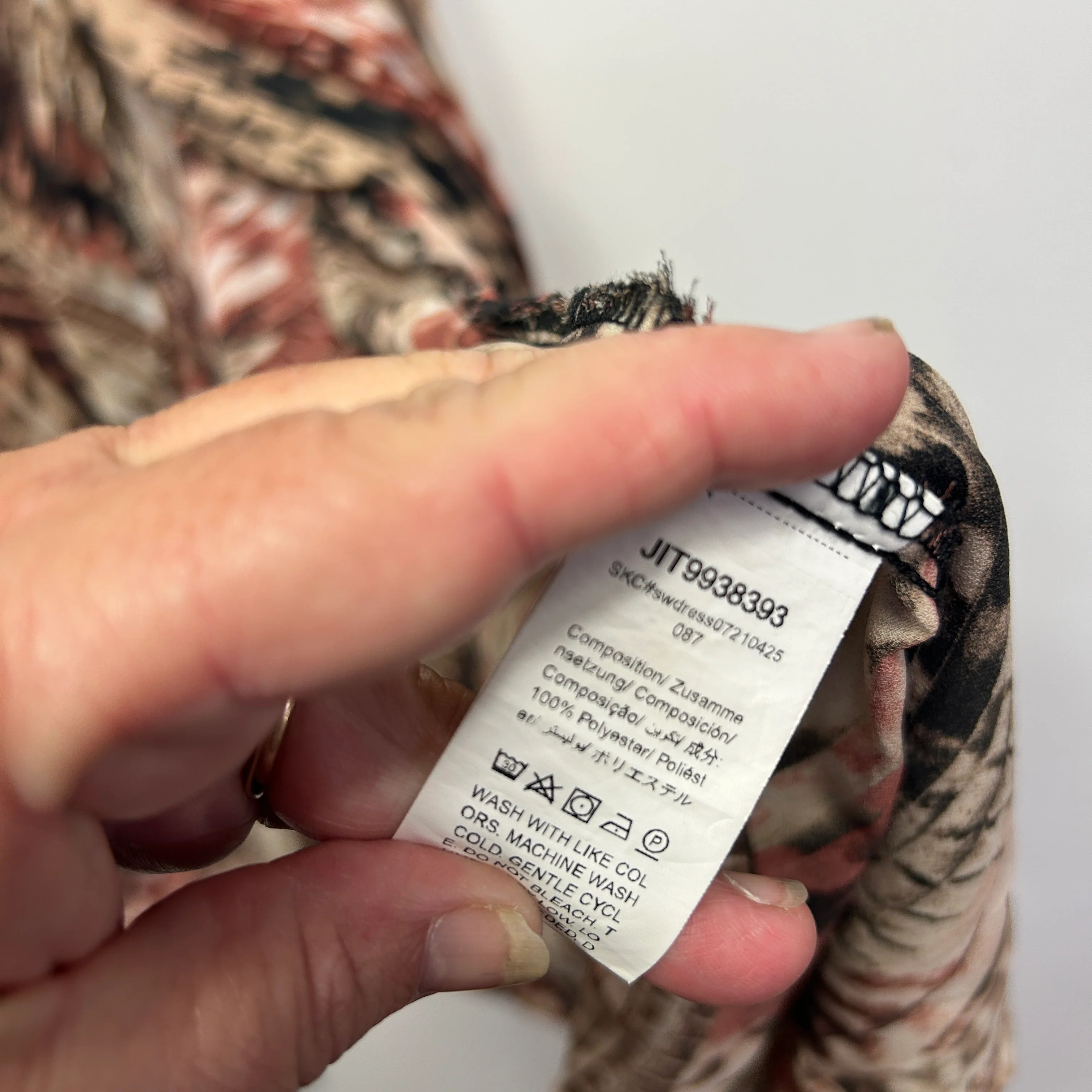 Shein Curve Brown Animal Print Dress - Size 1XL - Image 6