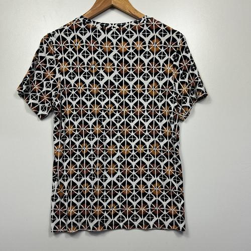 Sportscraft Geometric Print Top - Size 14 - Image 5