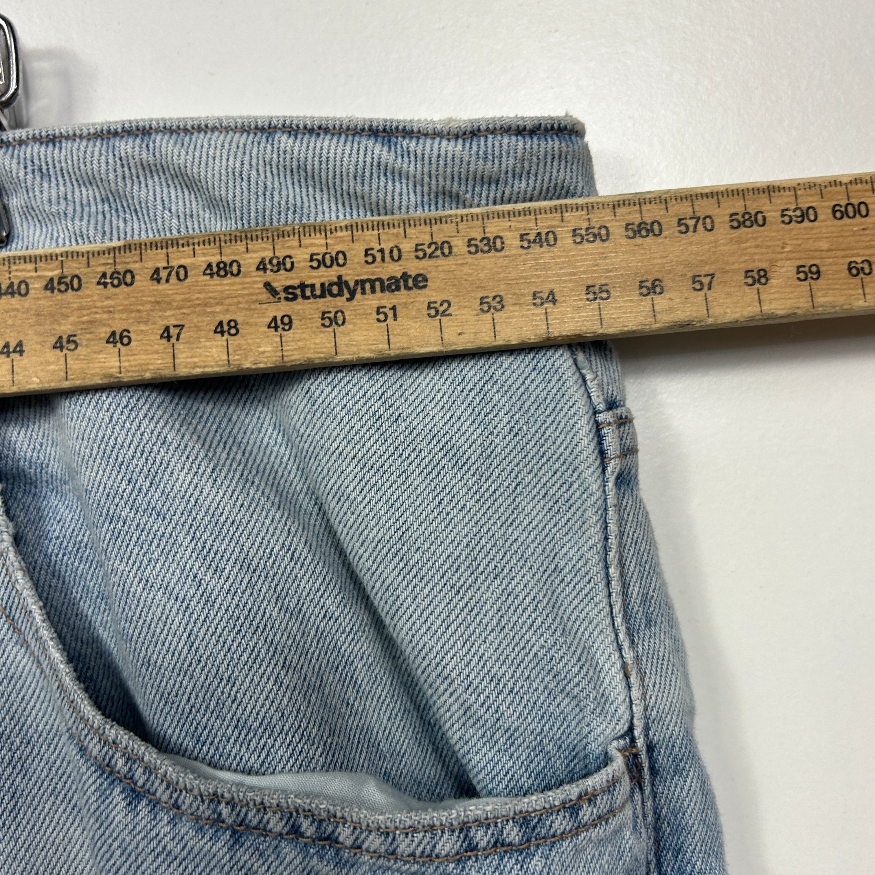 Anko Longline Carpenter Denim Shorts - Size 20 - Image 7