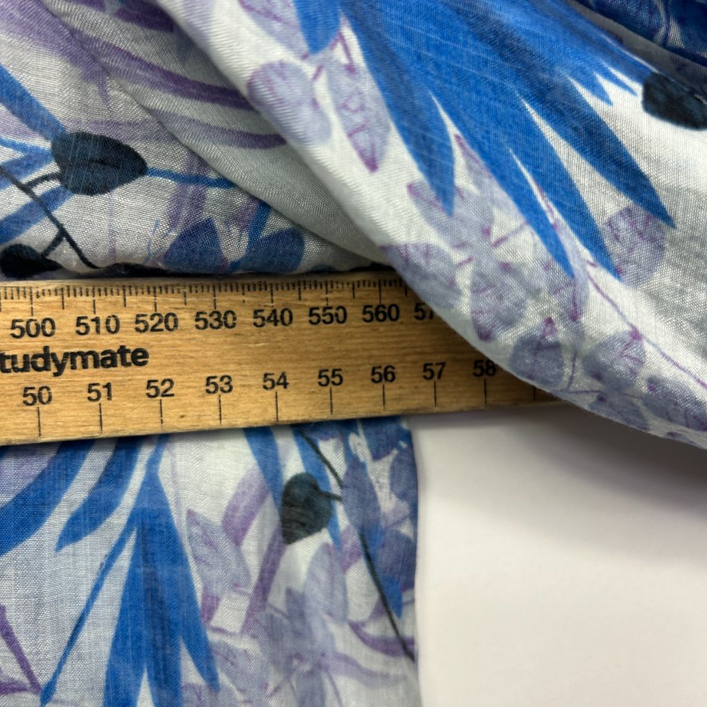Sunny Girl Blue Floral Blouse - Size 16 - Image 7